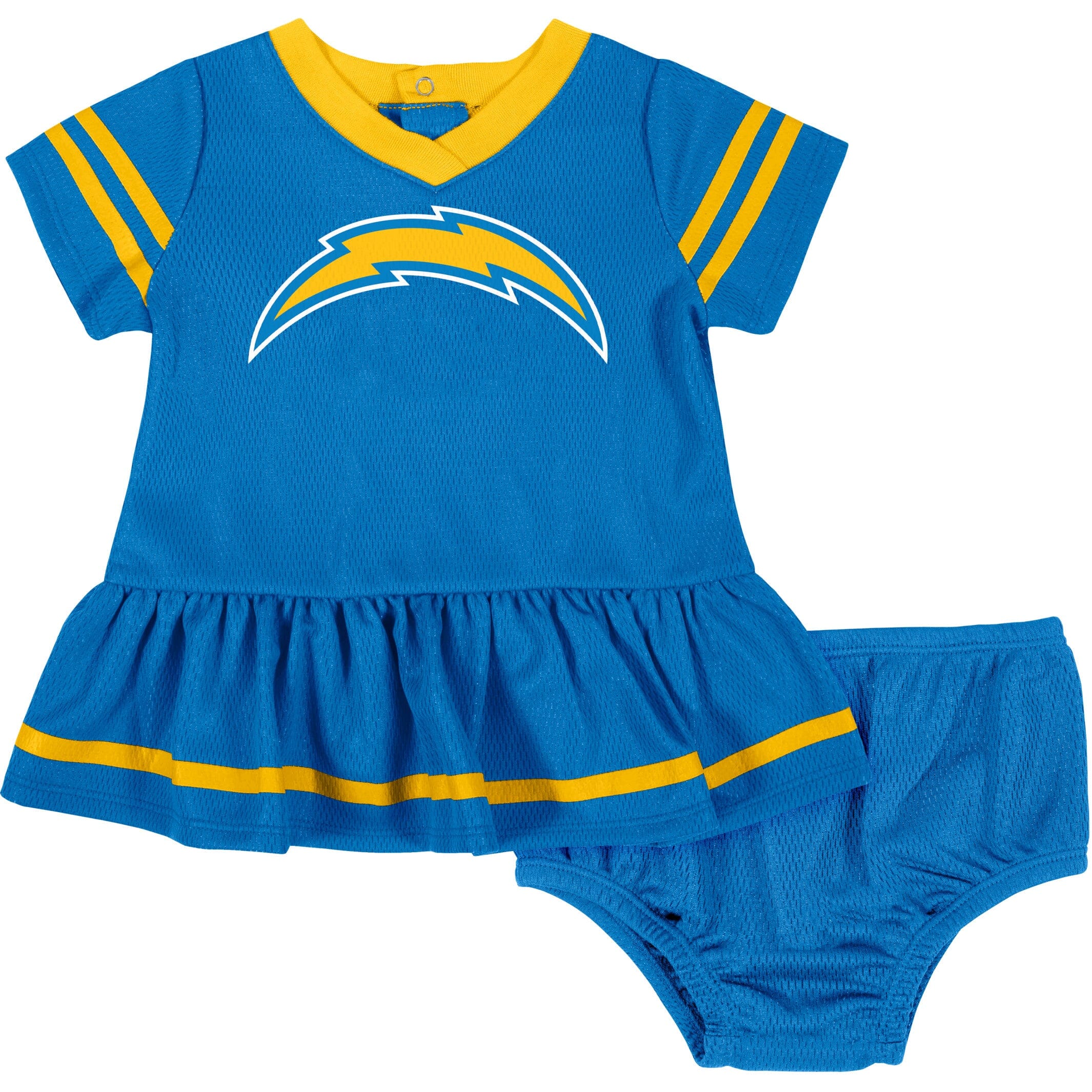 NFL Green Bay Packers Size 3-6M Girls Dazzle Dress with Panty Set