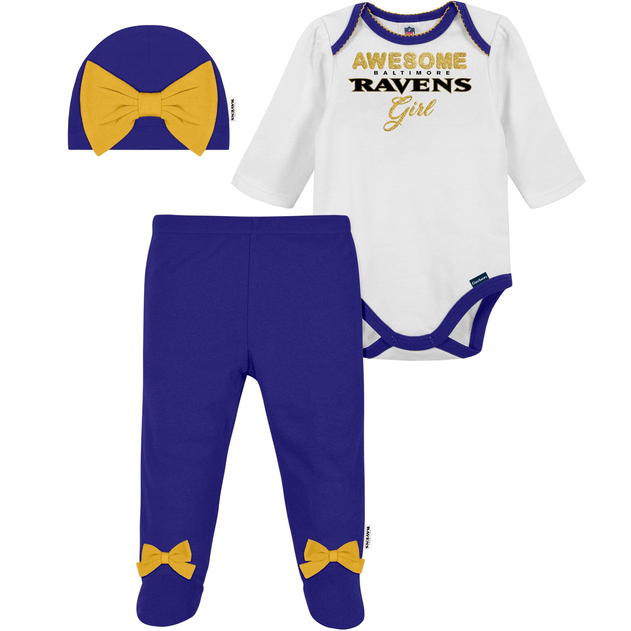 Baltimore Ravens Baby & Toddler Clothes, NFL – Gerber Childrenswear