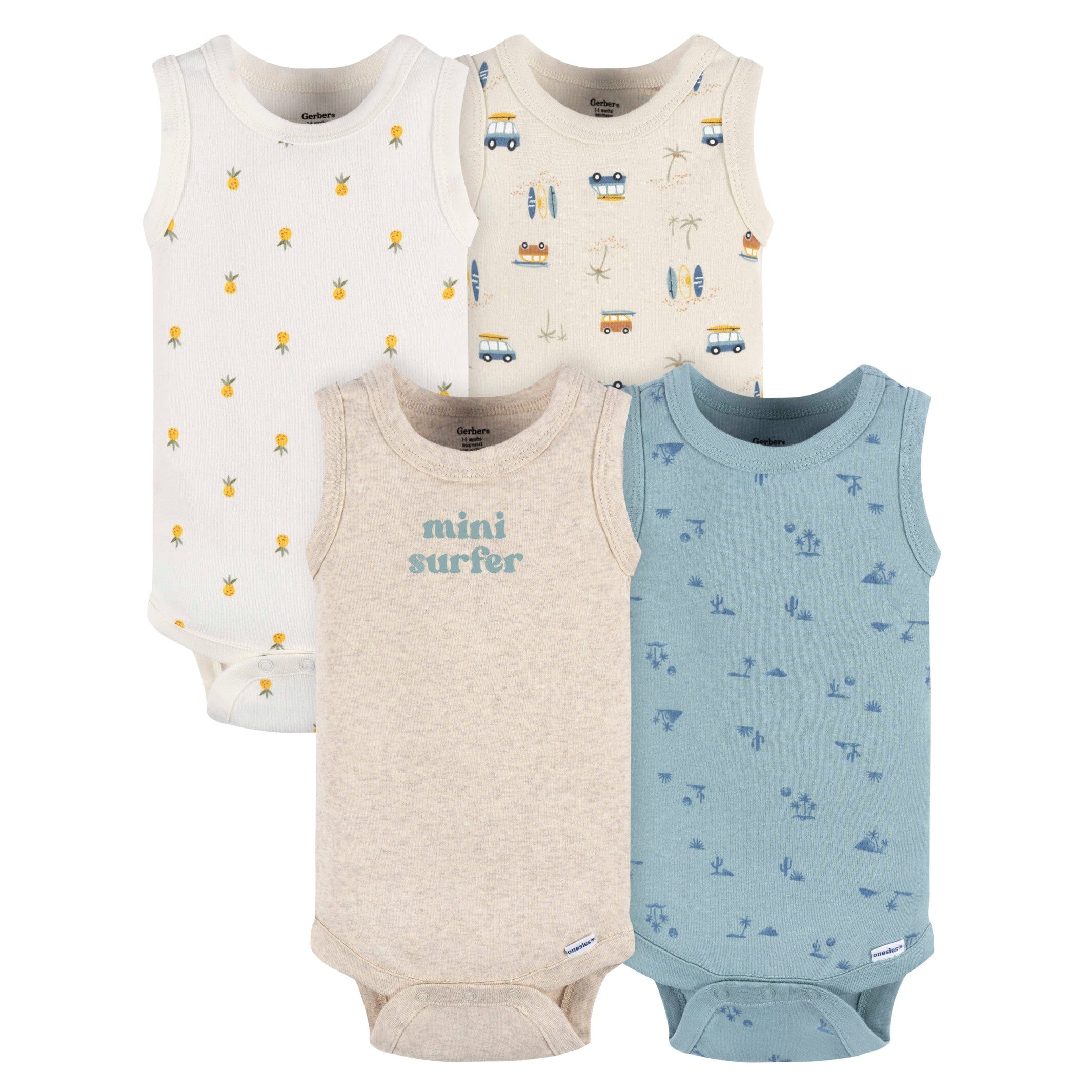 Sleeveless baby fashion grows