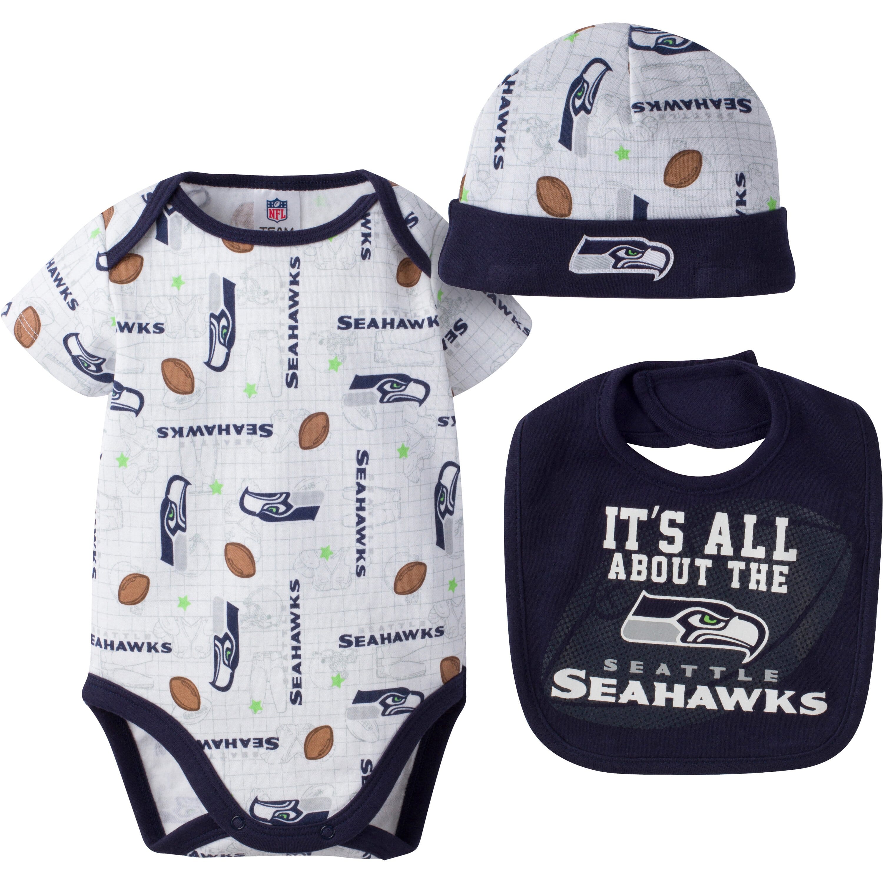 Baby Boys Seahawks Jersey Bodysuit – Gerber Childrenswear