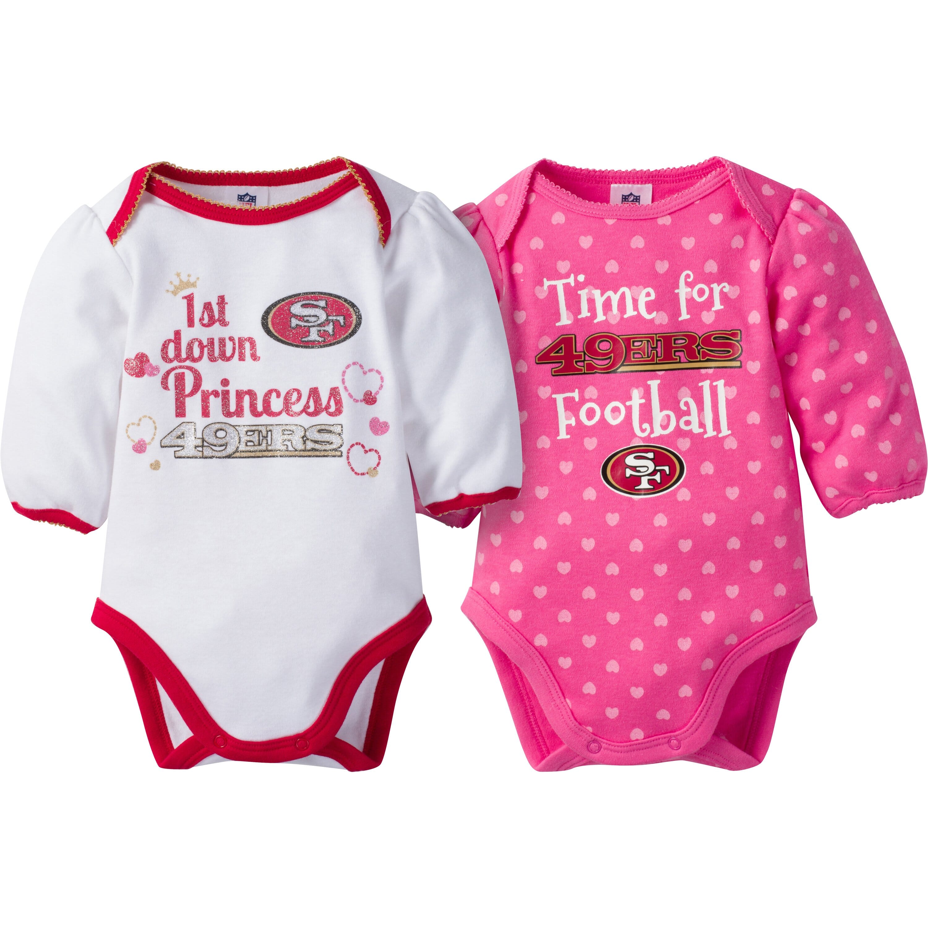 Girls San Francisco 49ers Outfit, Baby Girls Forty Niners Game Day