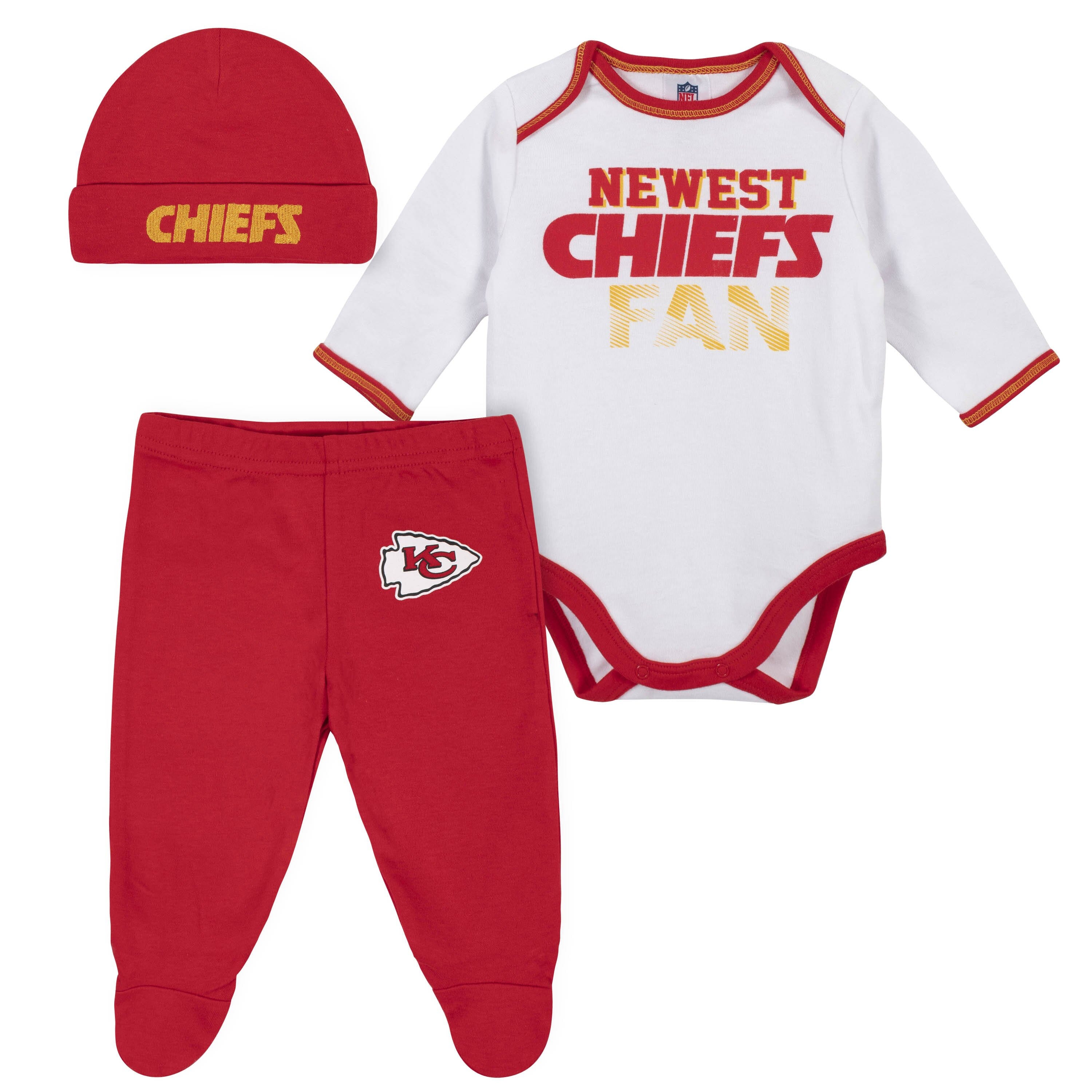 Kansas City Chiefs Fan Set 3 pc.