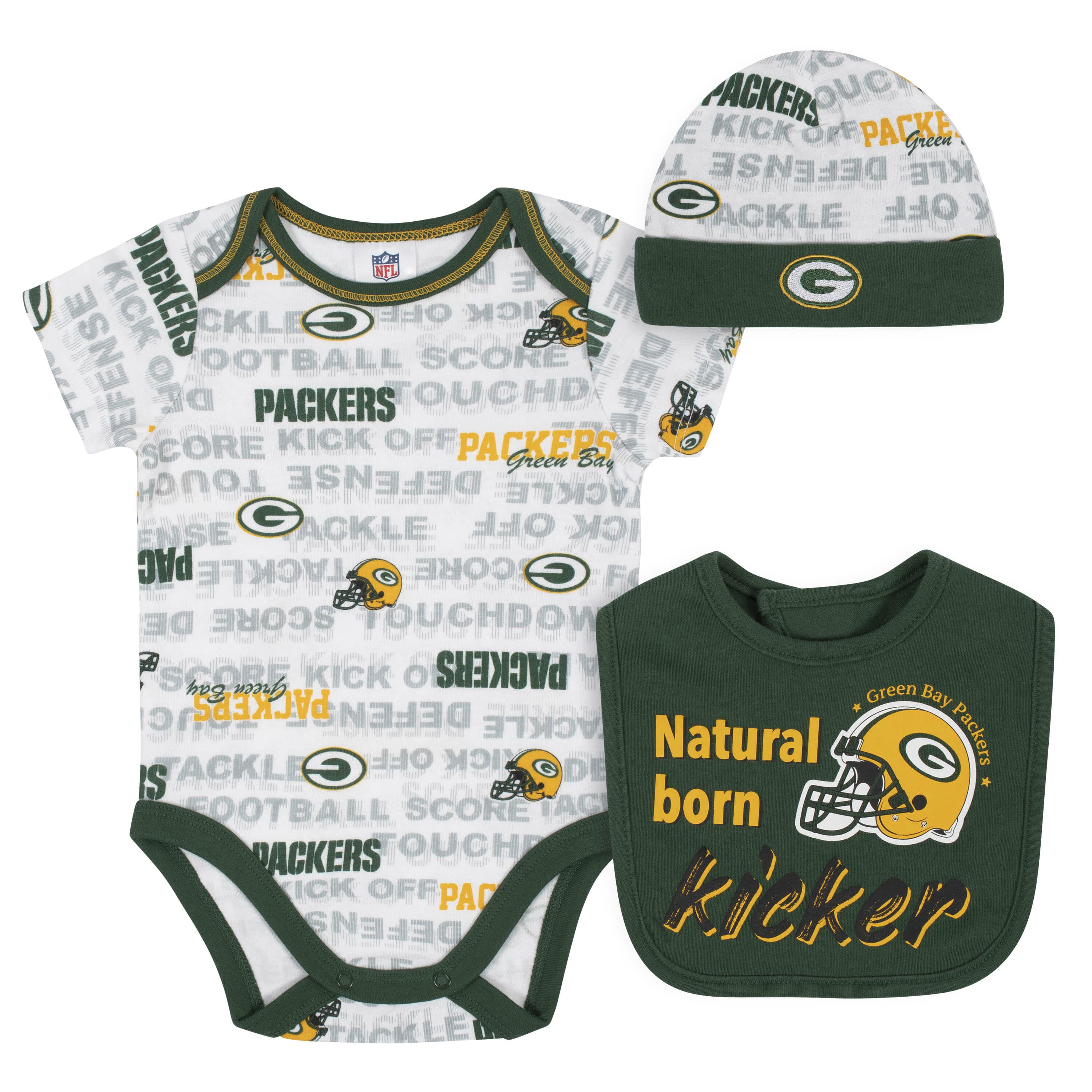 Green Bay Packers Baby & Toddler Clothes, NFL – Gerber Childrenswear