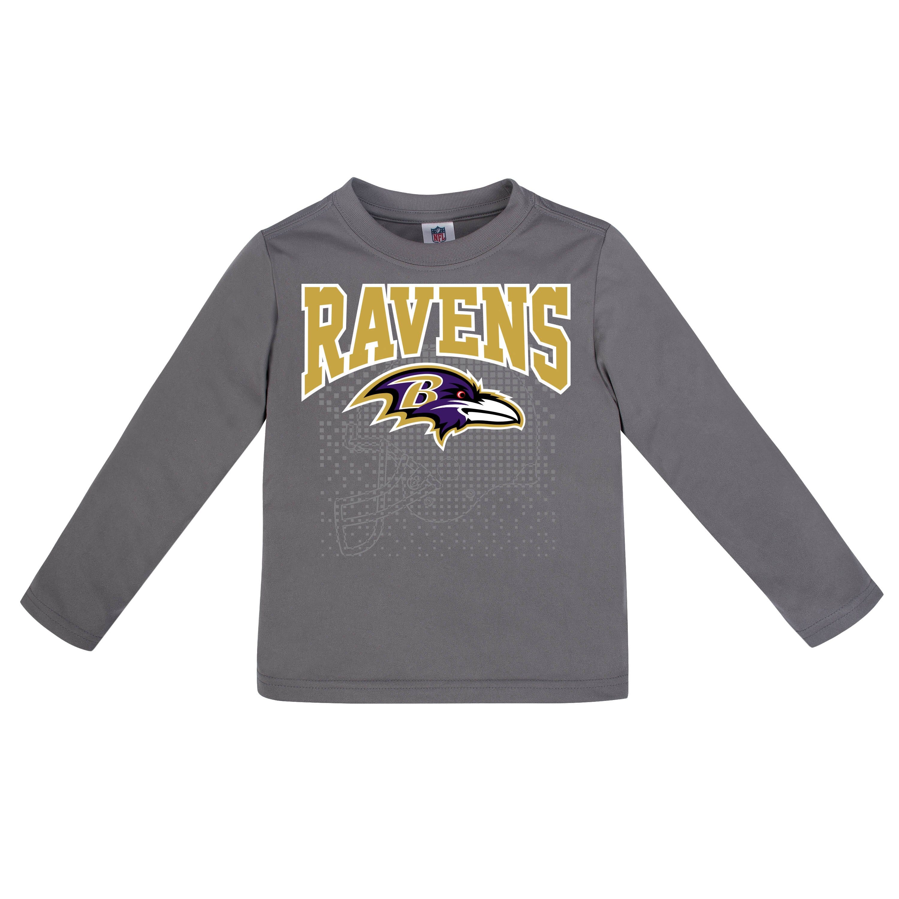 Baltimore Ravens Boys Long Sleeve Tee Shirt – Gerber Childrenswear