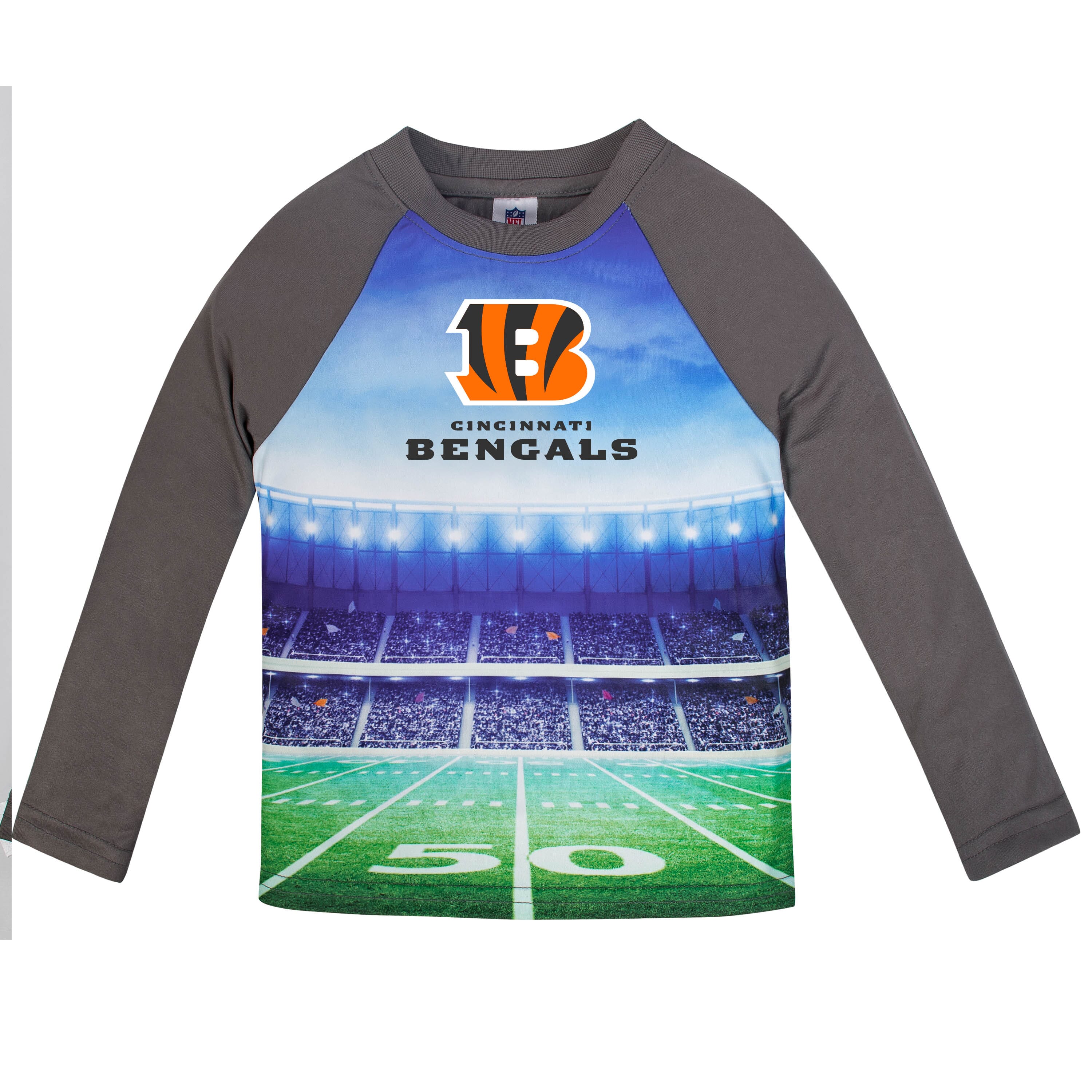 Cincinnati Bengals Boys Long Sleeve Tee Shirt