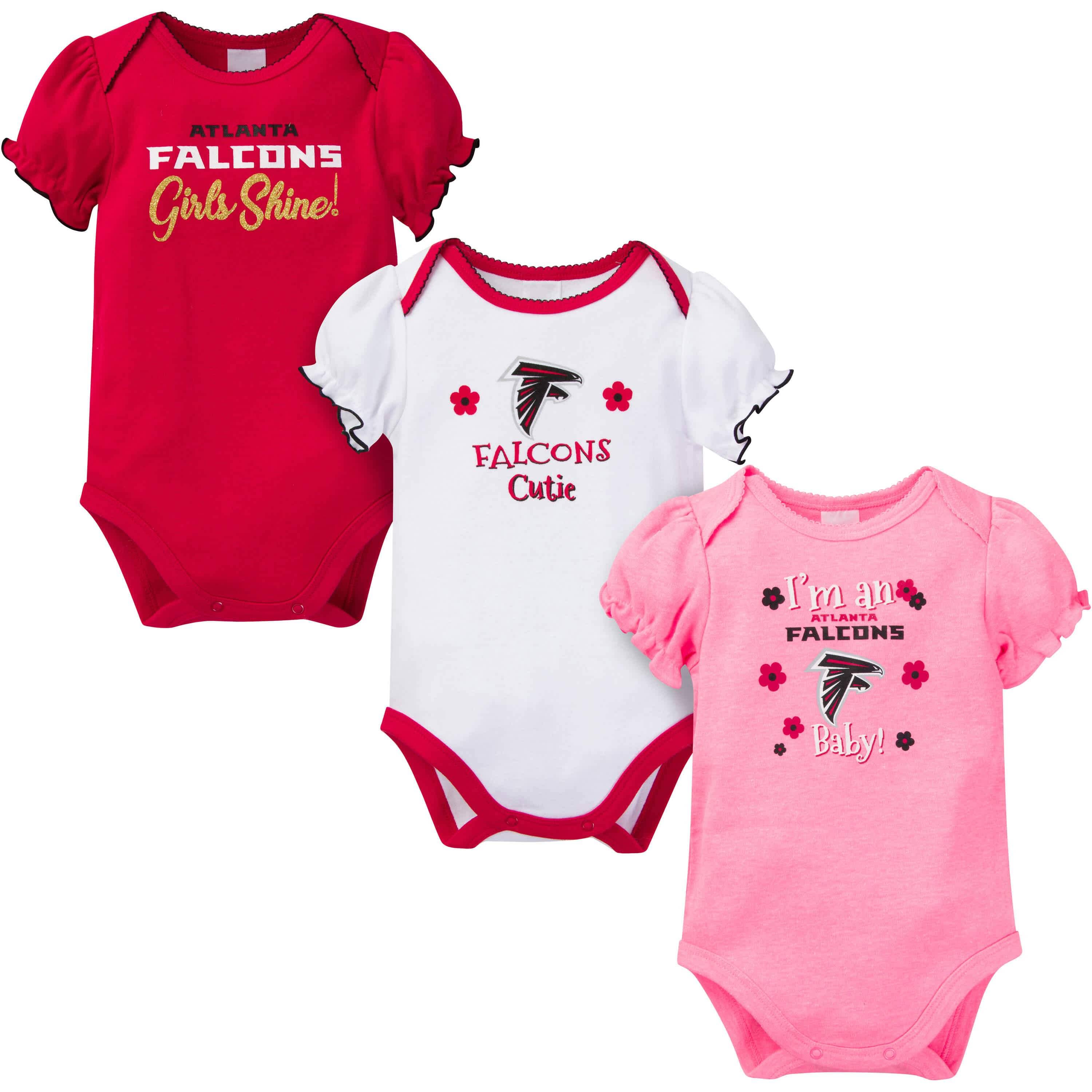 NFL Atlanta Falcons Infant Girls' Cheer Set - 12M