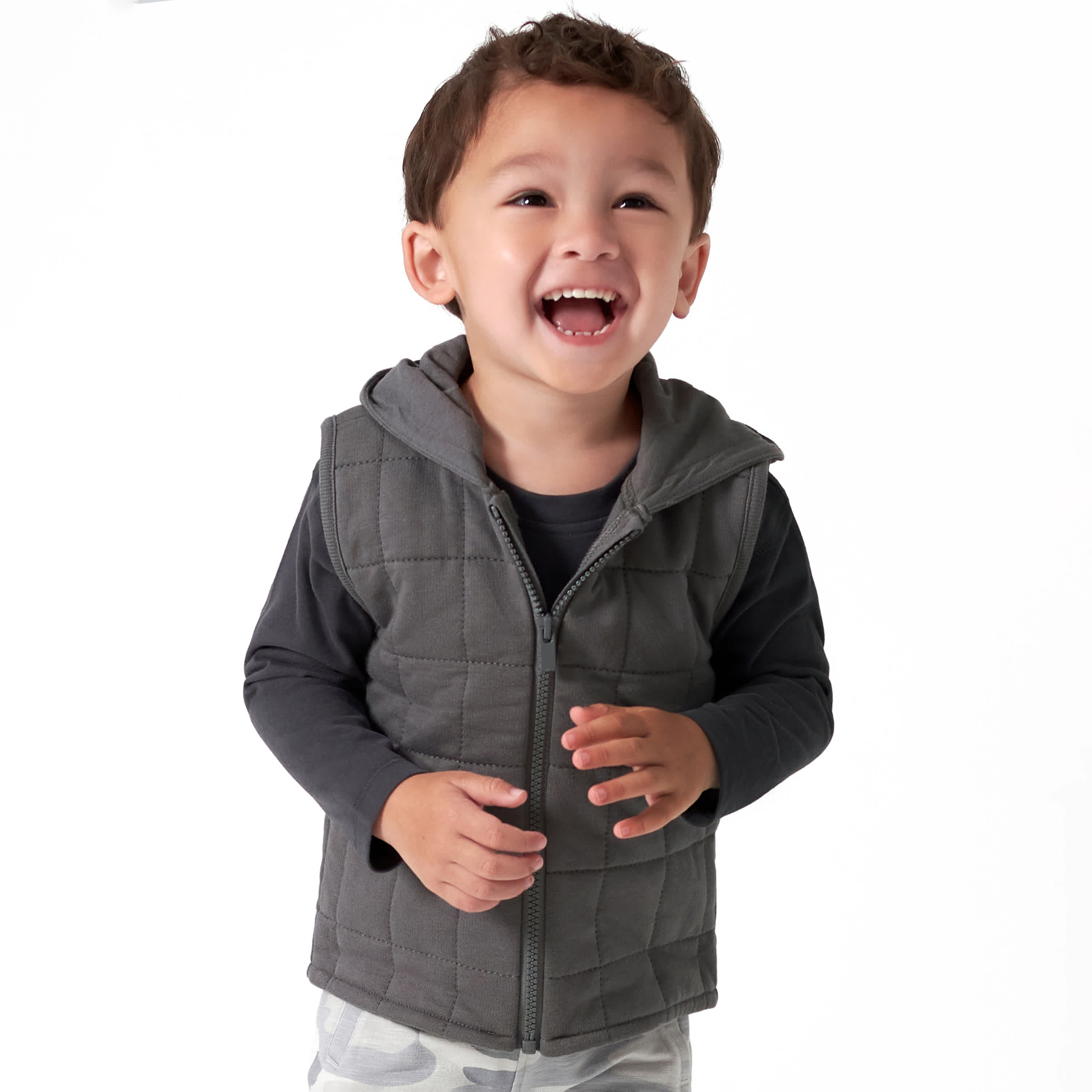 Gerber Baby Boys Toddler Hooded Quilted Jacket