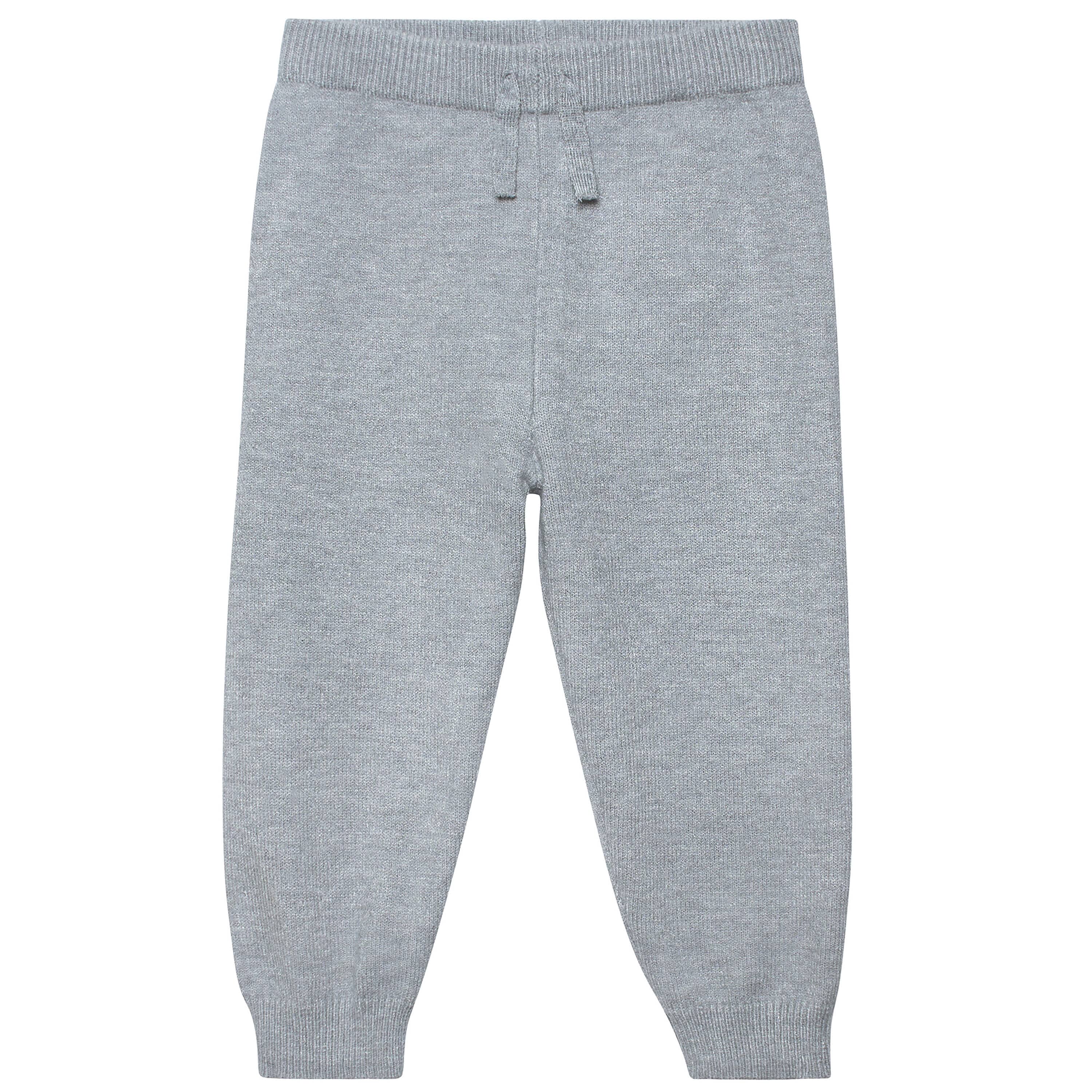 at Noon Kids New York Sweatshirt & Jogger Pants Set (1-5yrs) - Heather Gray 3-4y(m)