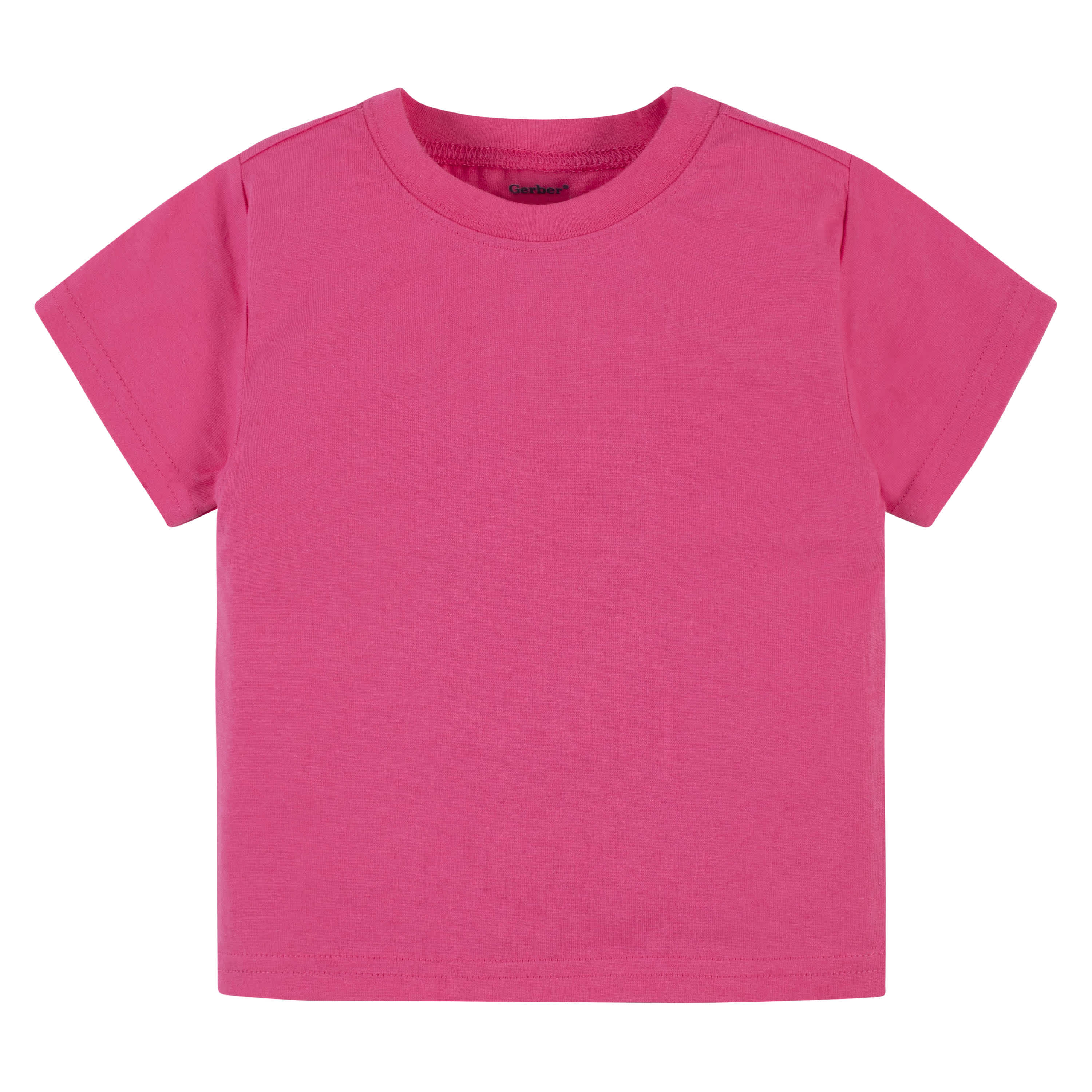 Kan 鍔 barriere 5-Pack Baby & Toddler Hot Pink Premium Short Sleeve Tees – Gerber  Childrenswear