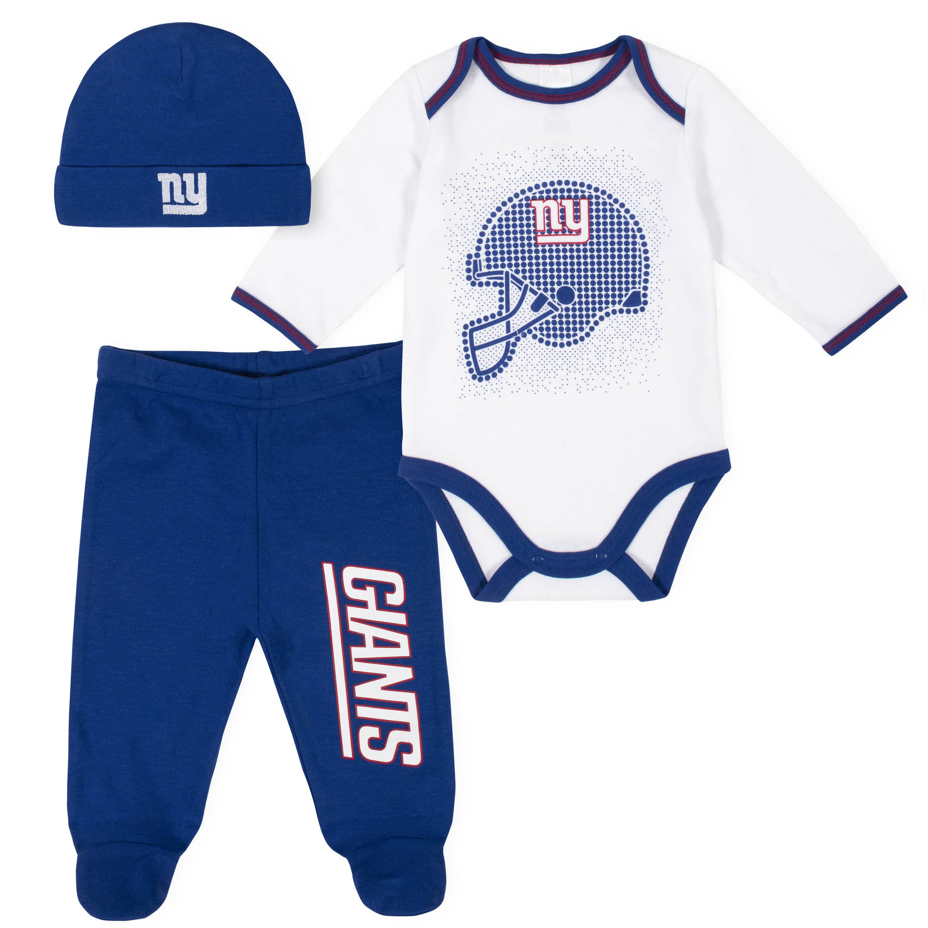 NFL Infant Boys’ Sleep & Play - New York Giants