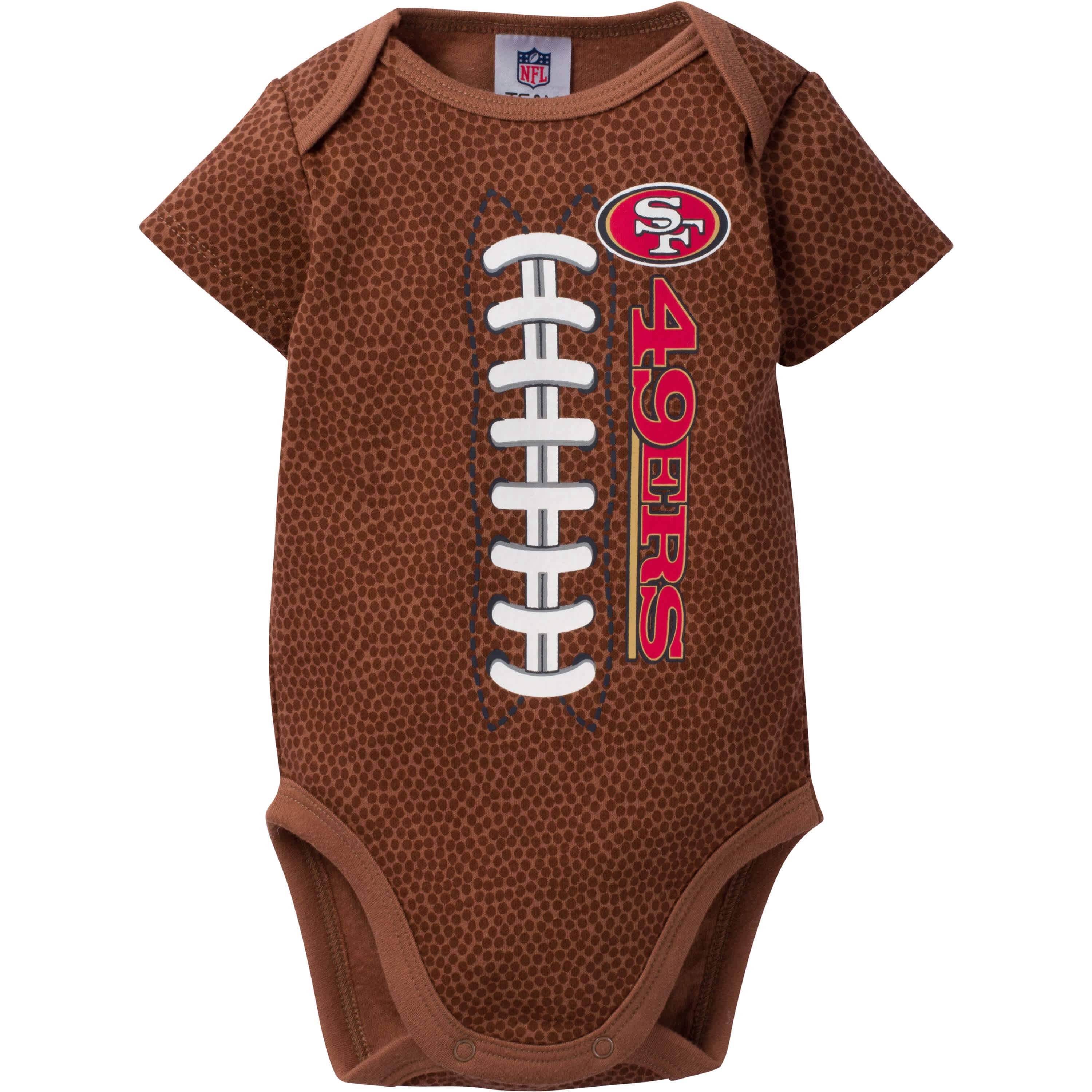 3-Pack Baby Girls 49ers Short Sleeve Bodysuits – Gerber Childrenswear