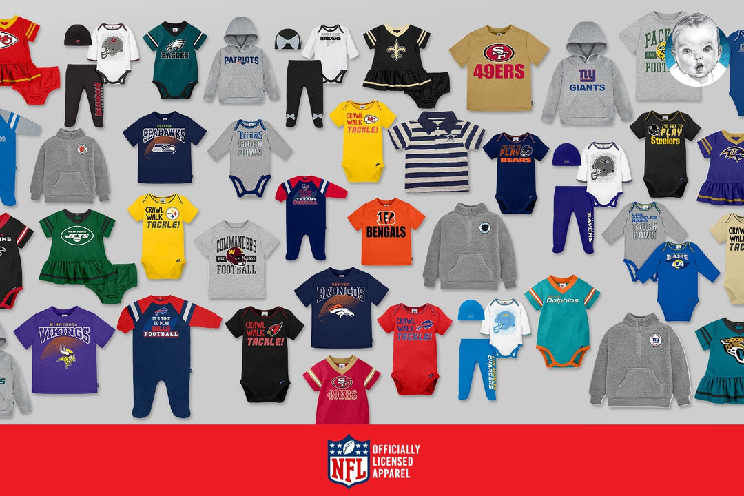 NFL Baby Clothes & Toddler Clothes