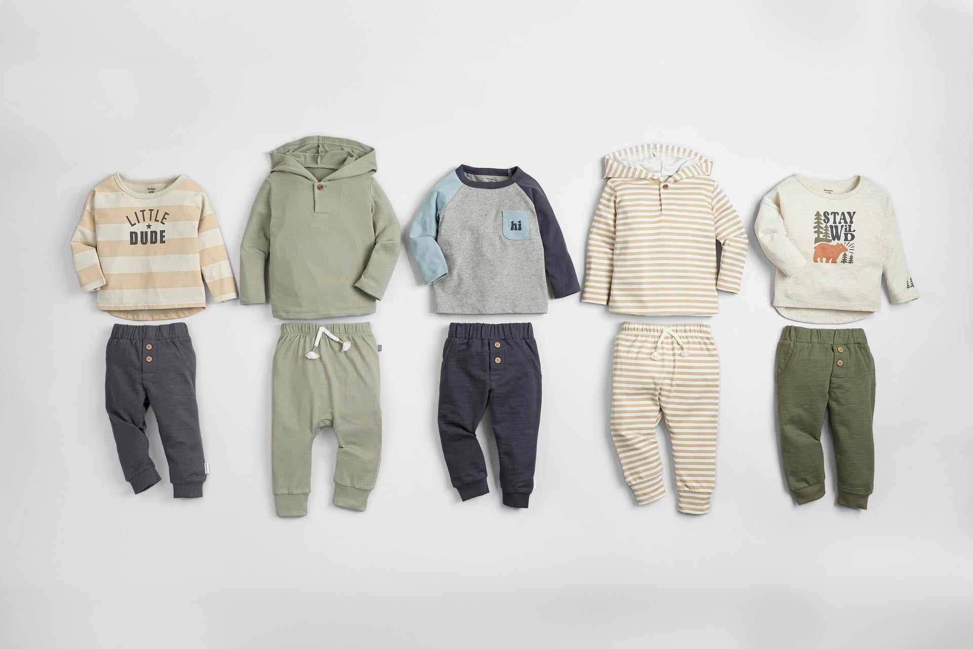 Discover our collection of Holiday Outfits and sets for children by Gerber