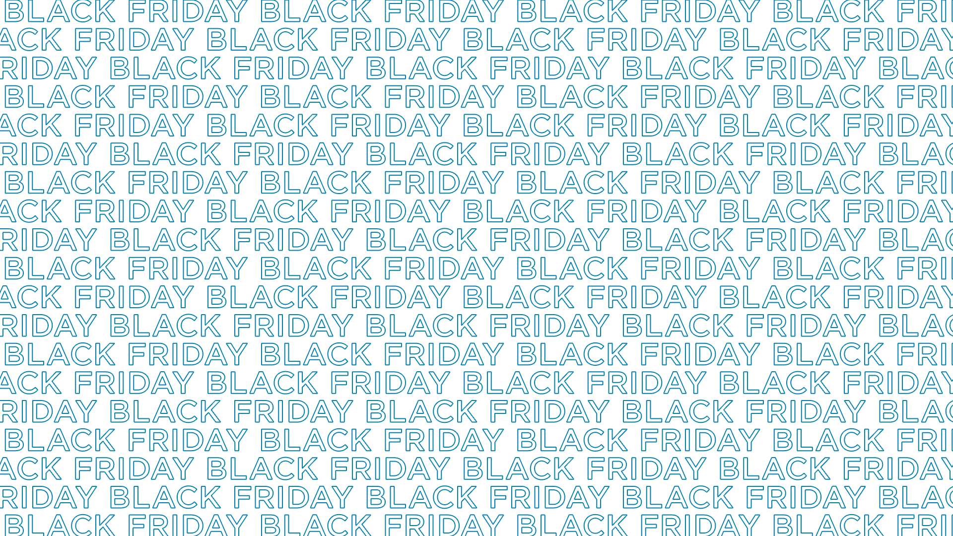 Black Friday checkered background in blue font 