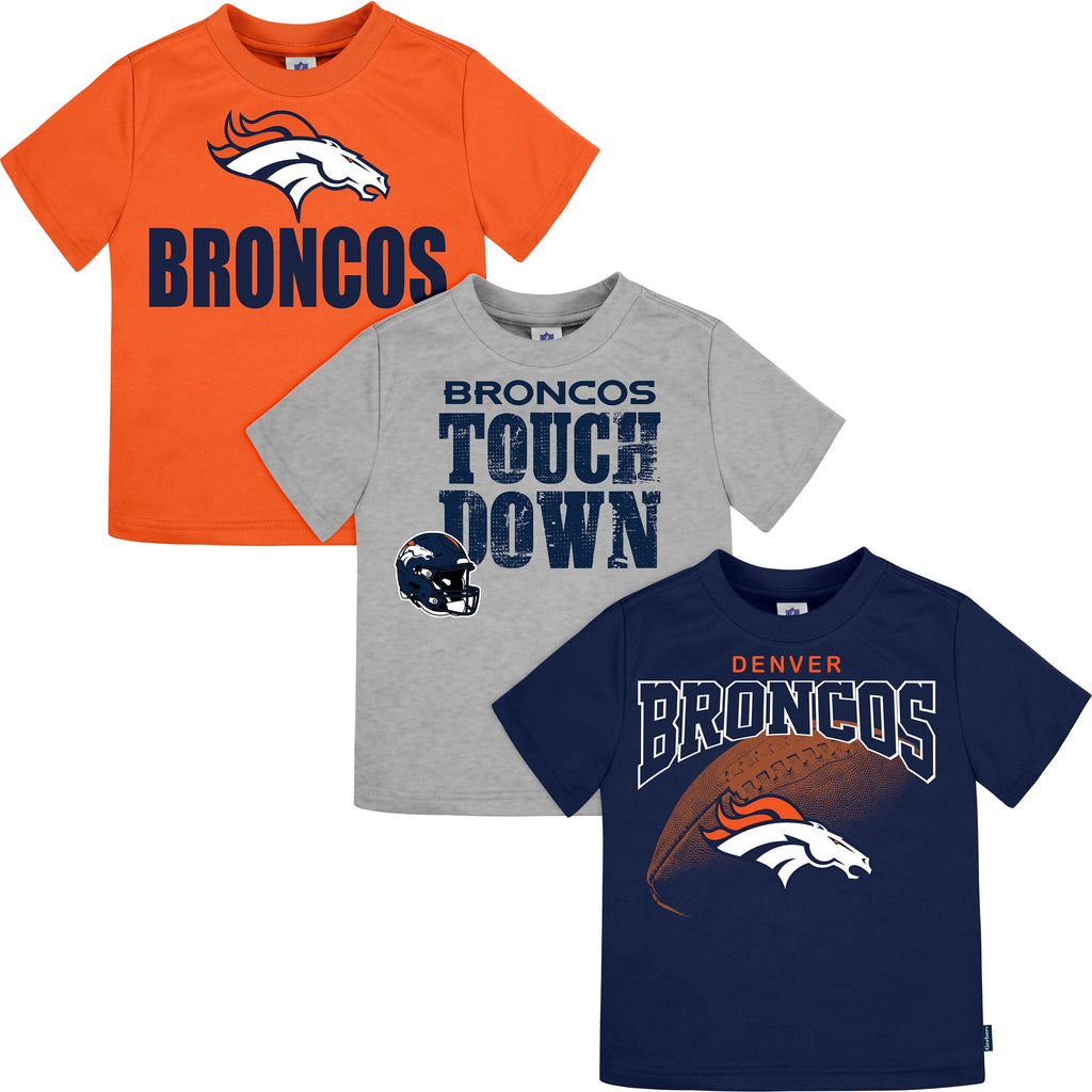 NFL Team Apparel Youth Denver Broncos In the Mix T-Shirt