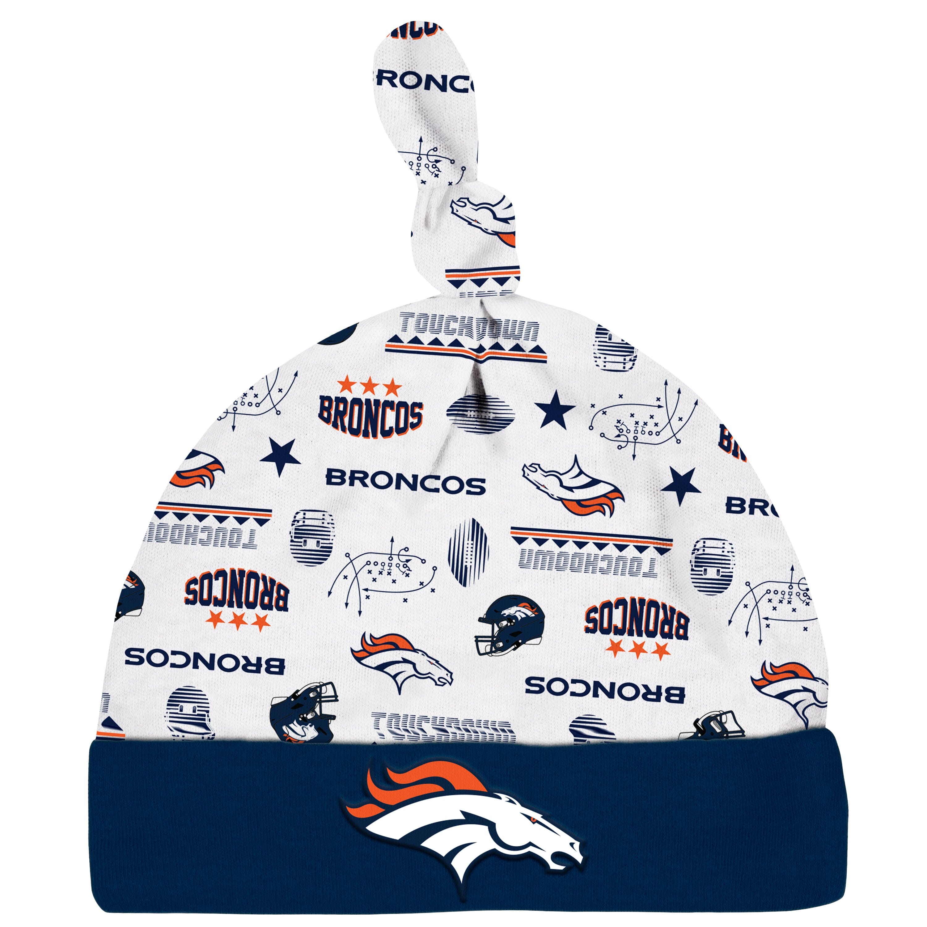 3-Piece Baby Boys Denver Broncos Bodysuit, Sleep 'N Play, and Cap