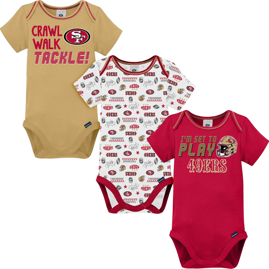 San Francisco 49ers Football Fan Baby Infant Dress or Headband or Leggings  -  Canada