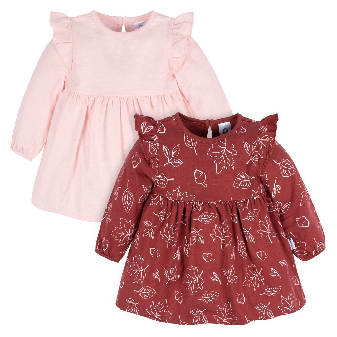 2-Piece Baby & Toddler Girls Leaves Dress & Legging Set – Gerber  Childrenswear