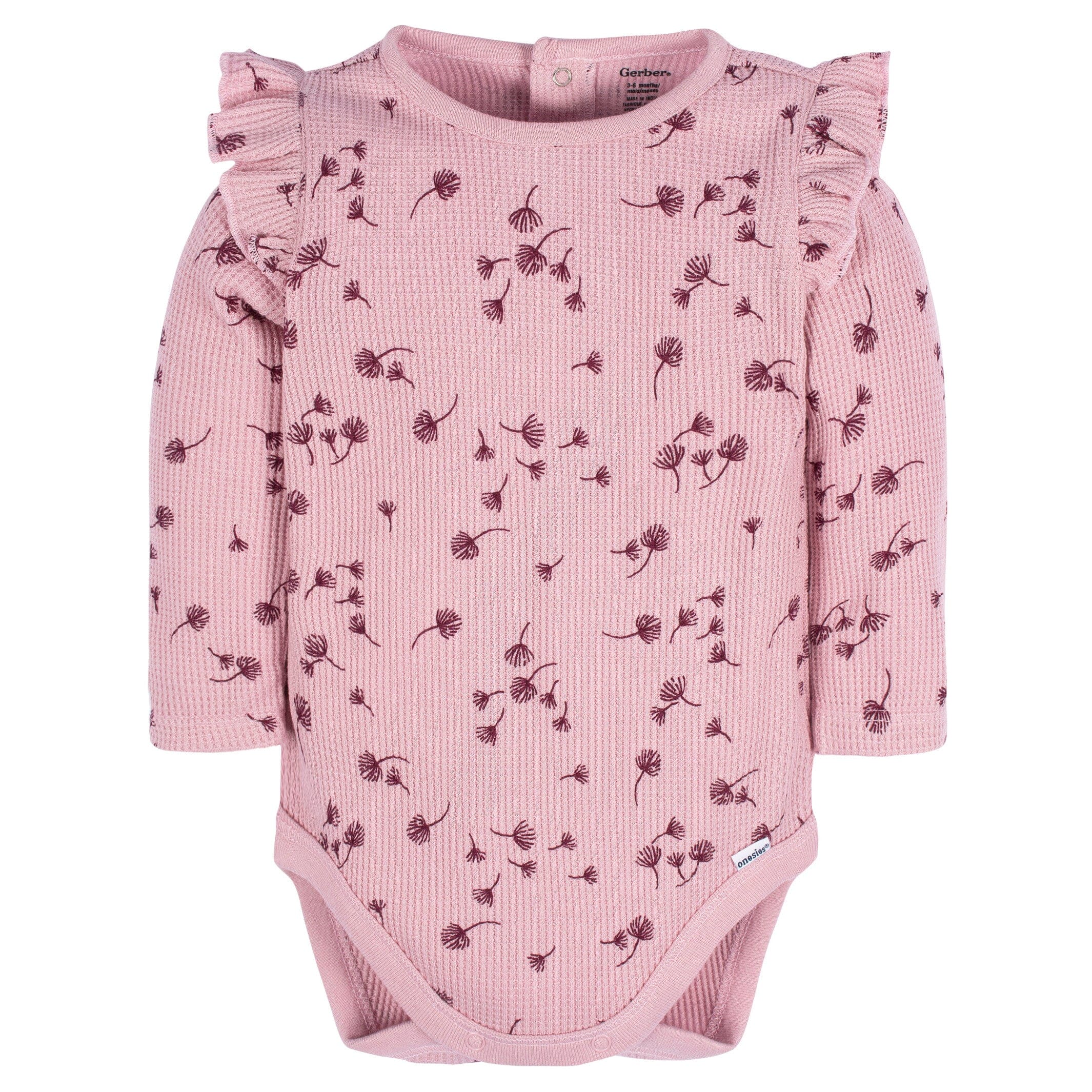 Wild Wawa Iris Bodysuit in buy Old Rose Oatmeal 12/18M