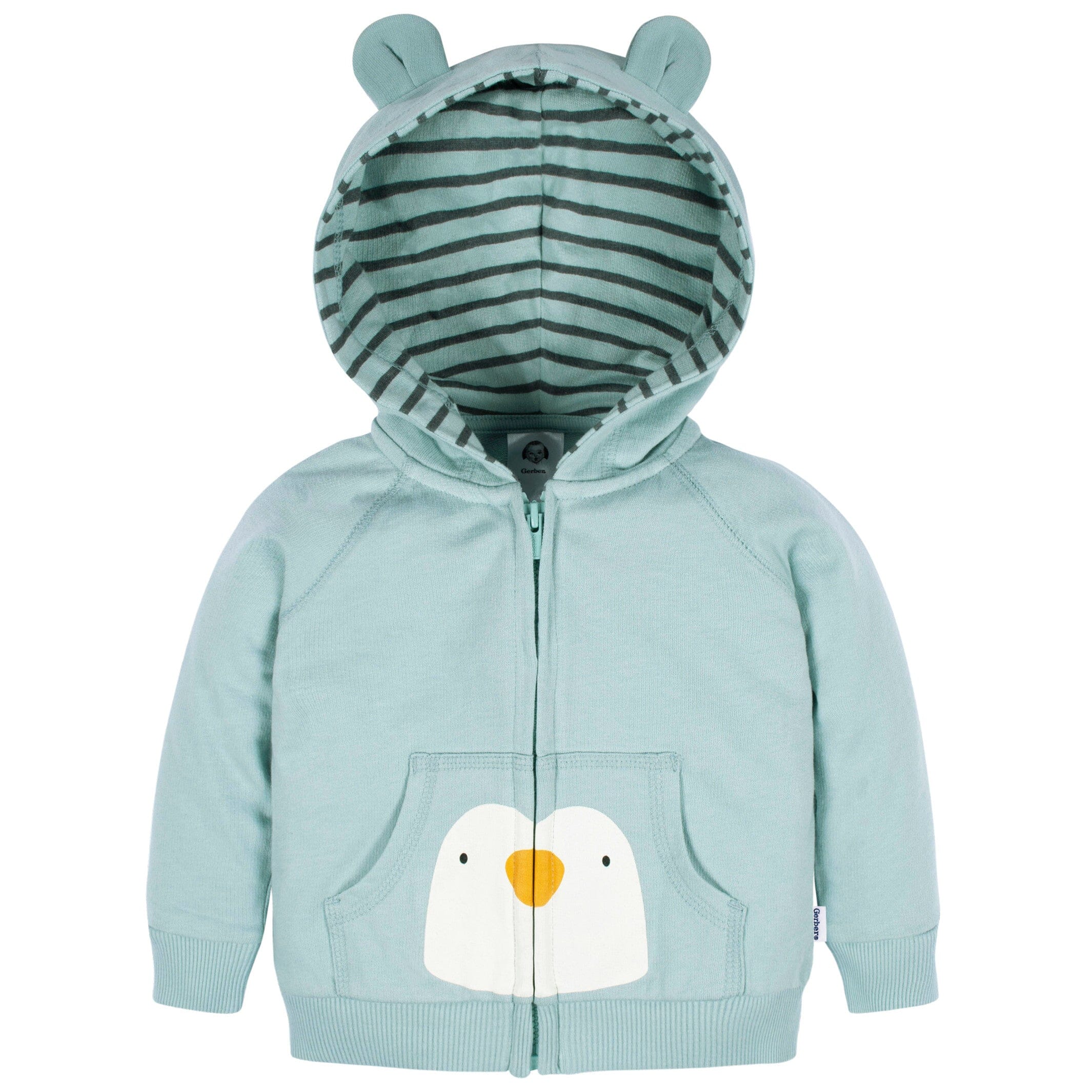 Penguin zip up hoodie best sale