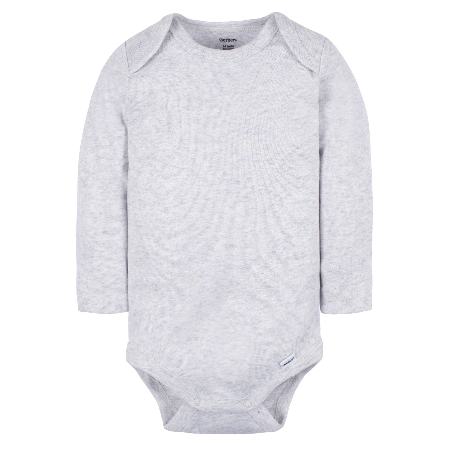 6-Pack Baby Neutral White, Gray, & Black Onesies® Bodysuits – Gerber ...
