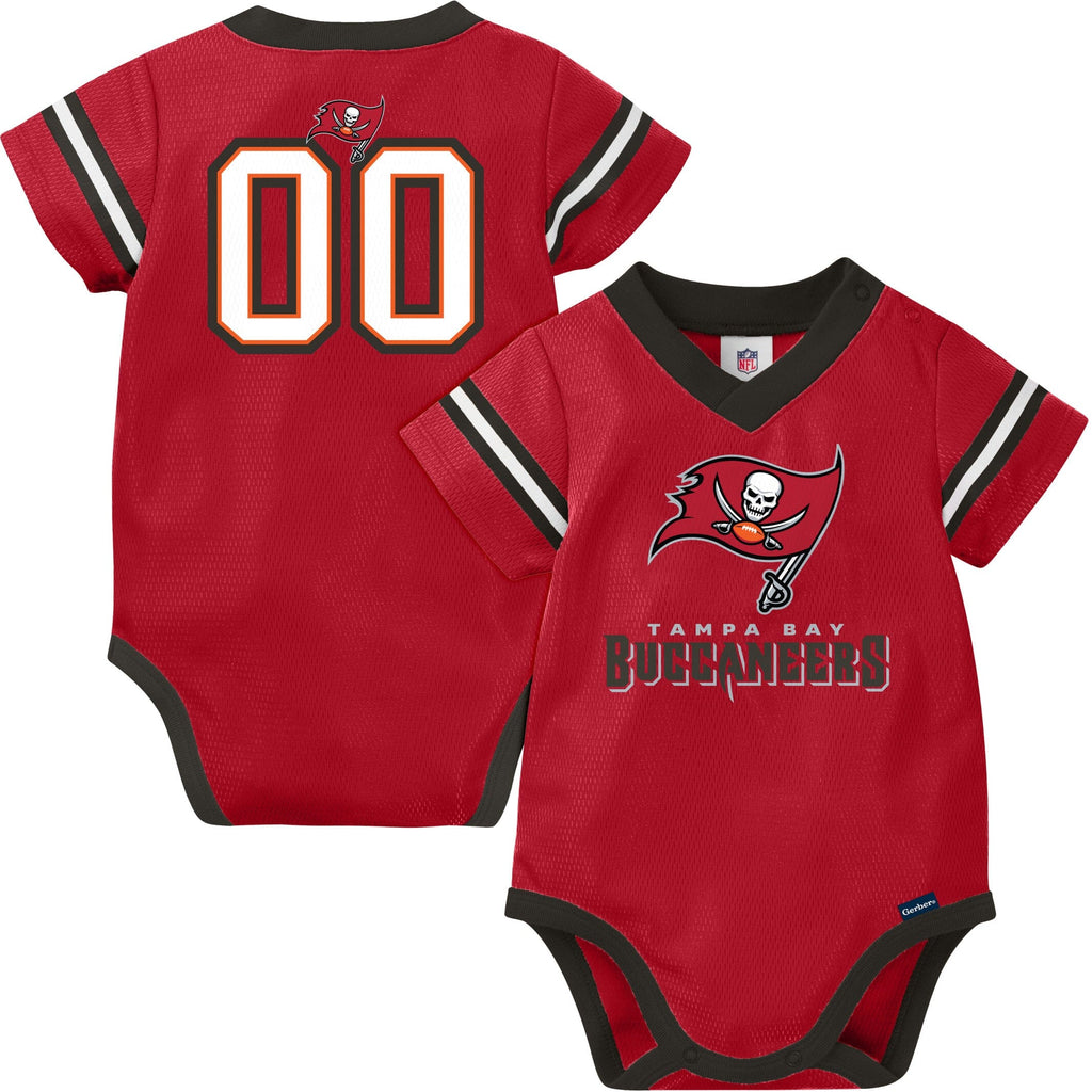 NFL Tampa Bay Buccaneers Infant Onesie Jersey with Hat 