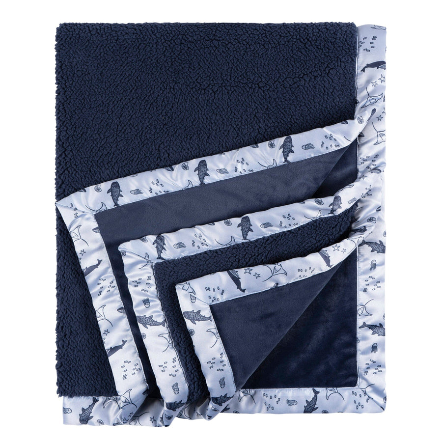 Baby & Toddlerboys Coastal Calm Plush Blanket