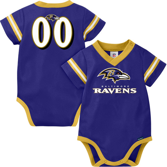 NFL Baby Boys 3 Pack Short Sleeve Bodysuit