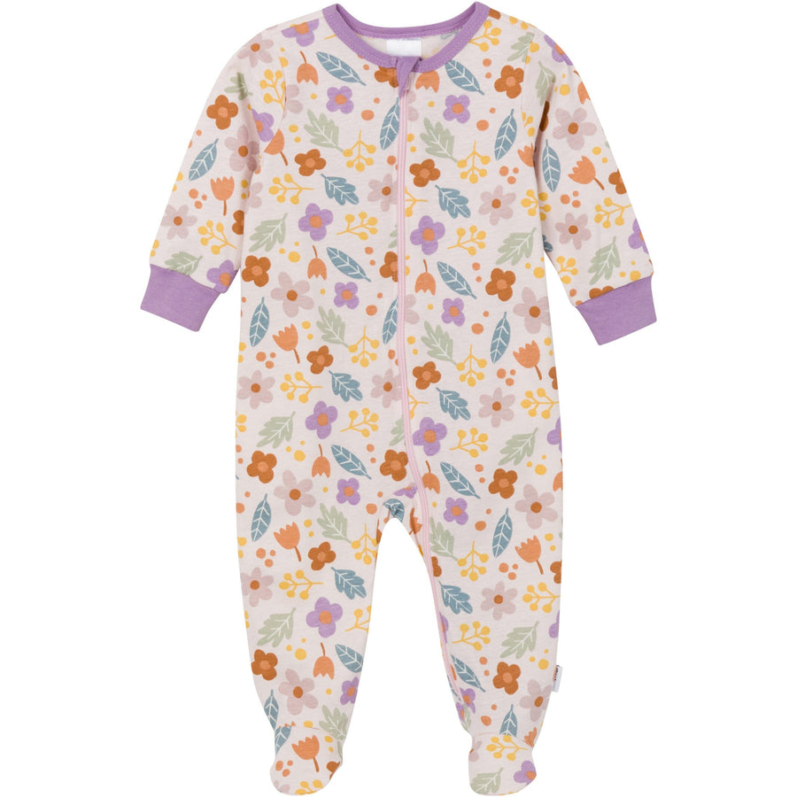 Baby Girls Garden Floral Sleep 'N Play