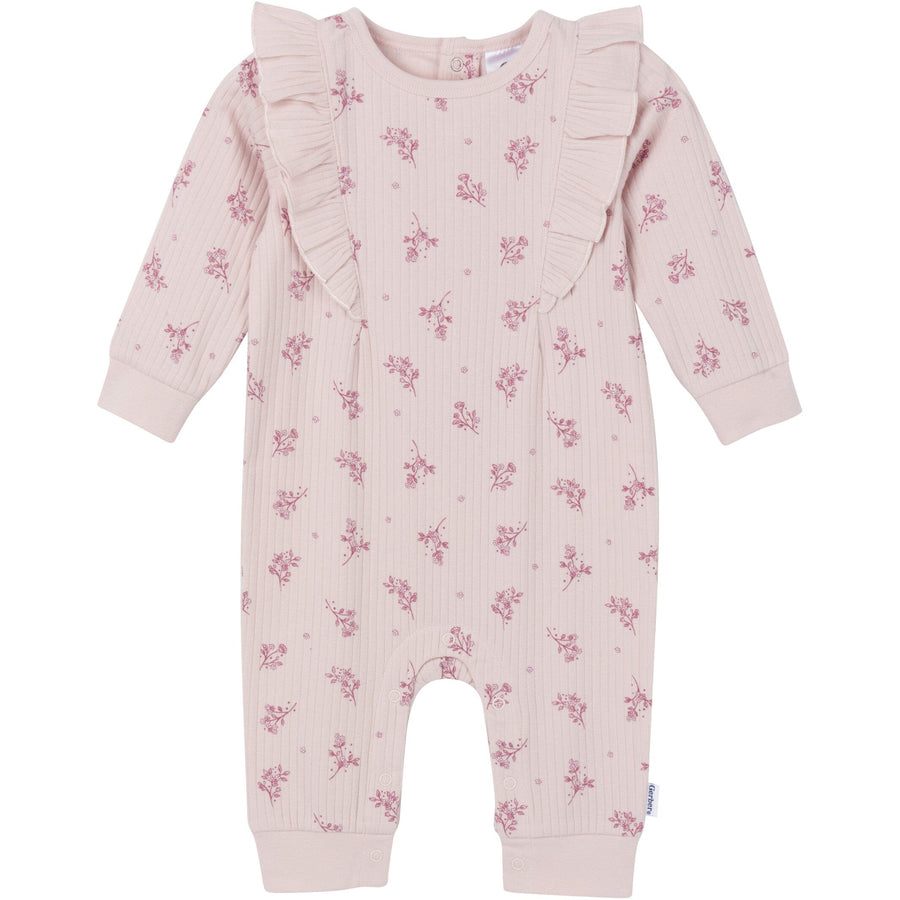 Baby Girls Tossed Flowers Romper