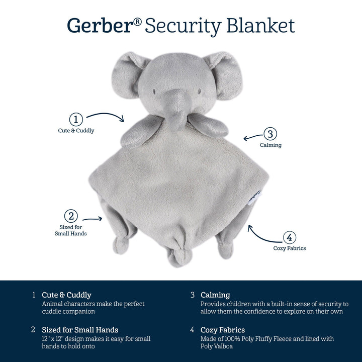 Baby & Toddlerneutral Animal Geo Security Blanket