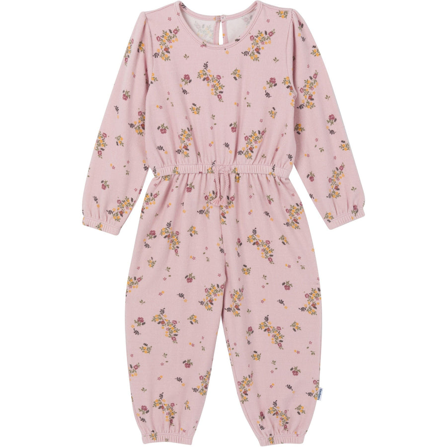 Toddler Girls Floral Hacci Jumpsuit