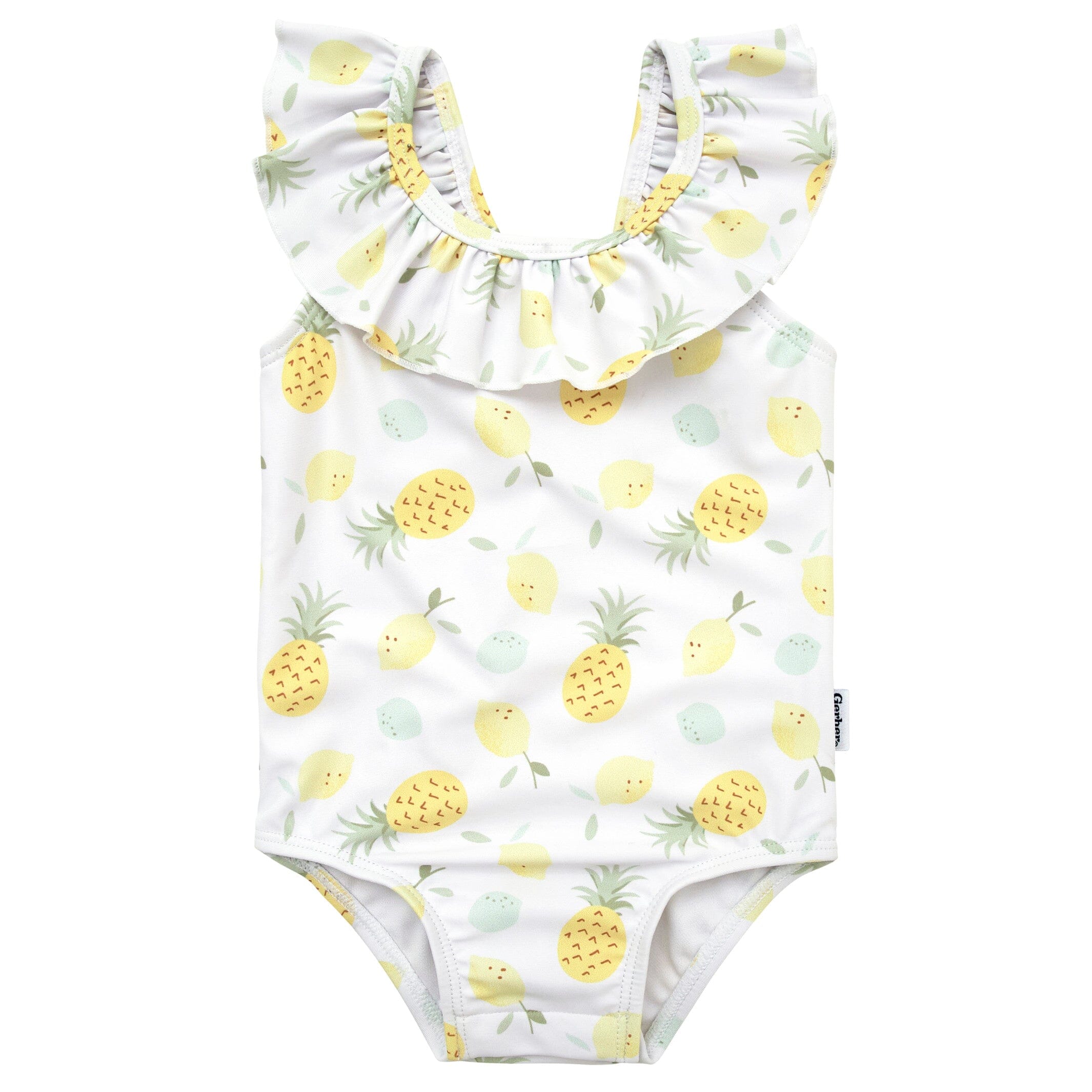 Baby Girls Pineapples Swimsuit – Gerber Childrenswear