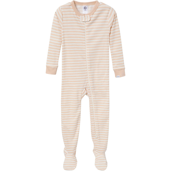 2-Pack Baby & Toddler Neutral Farm Snug Fit Footed Pajamas