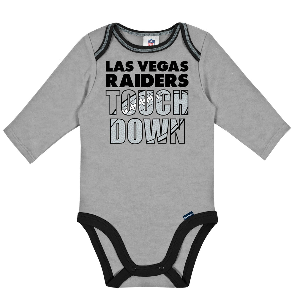Las Vegas Raiders Baby 2 Piece Onesie & Legging Set