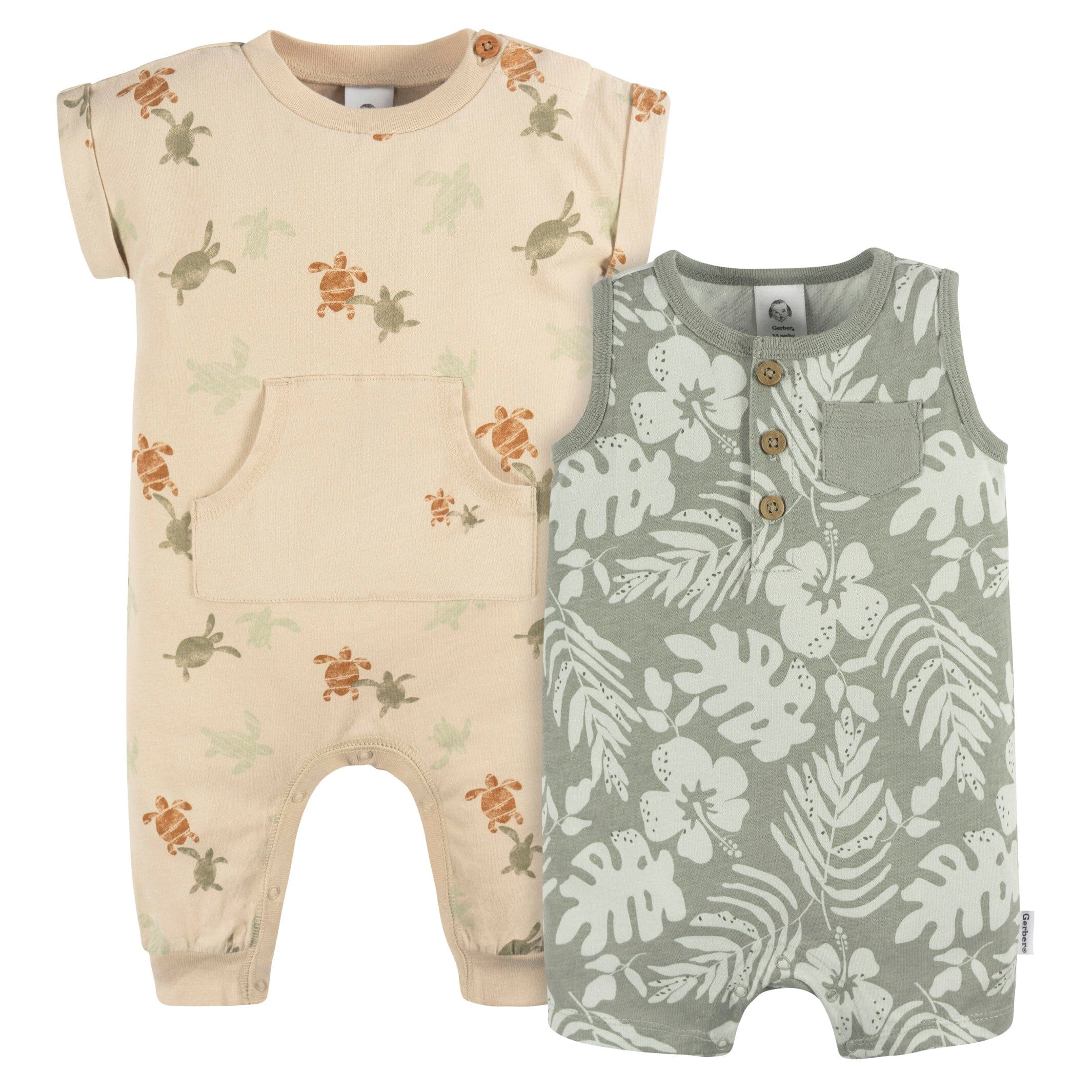 Tropical baby outlet romper