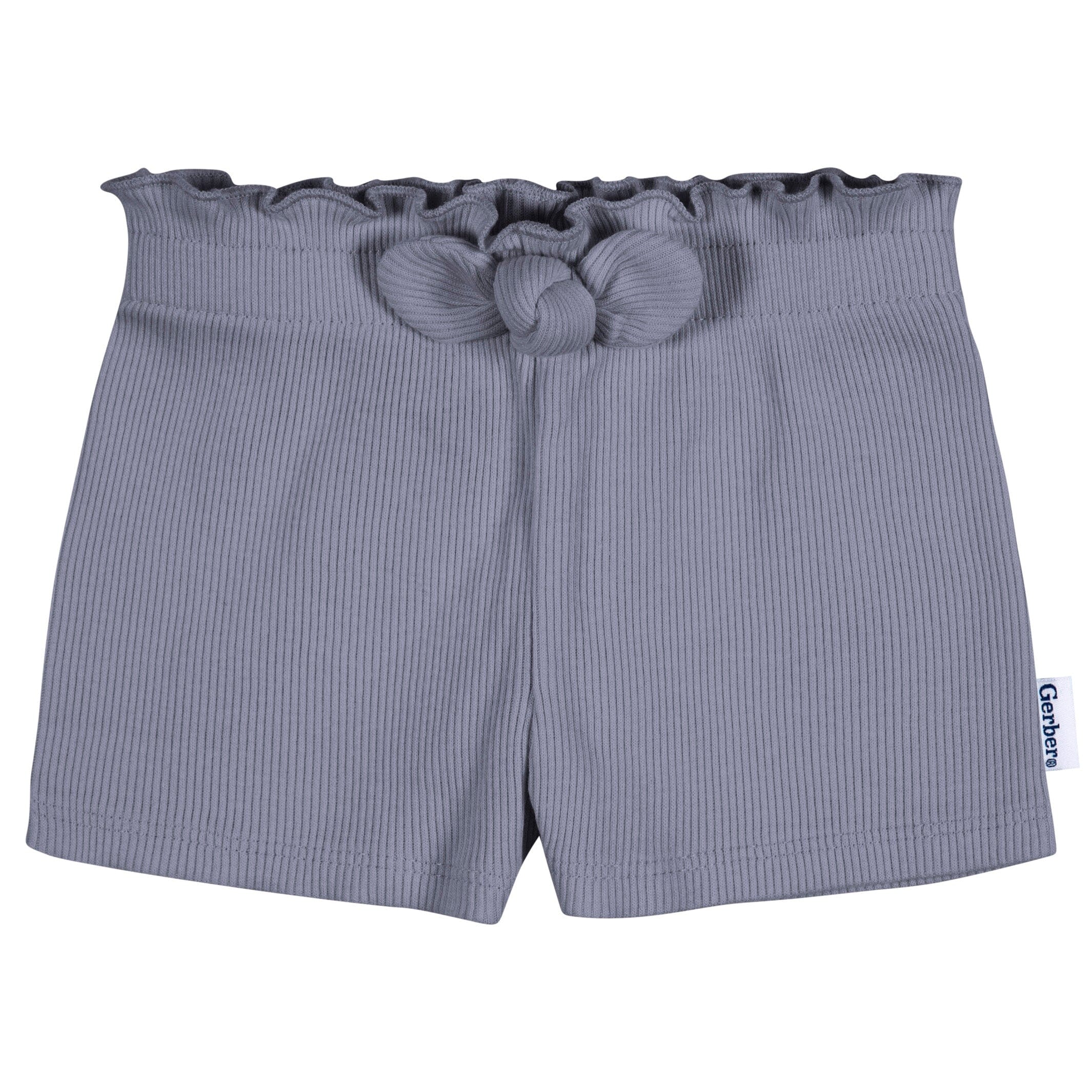 Gerber Baby Girls 3 Pack Pull On Knit Shorts