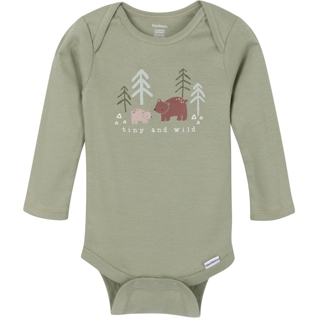 3-Pack Baby Boys Tiny & Wild Onesies® Bodysuits