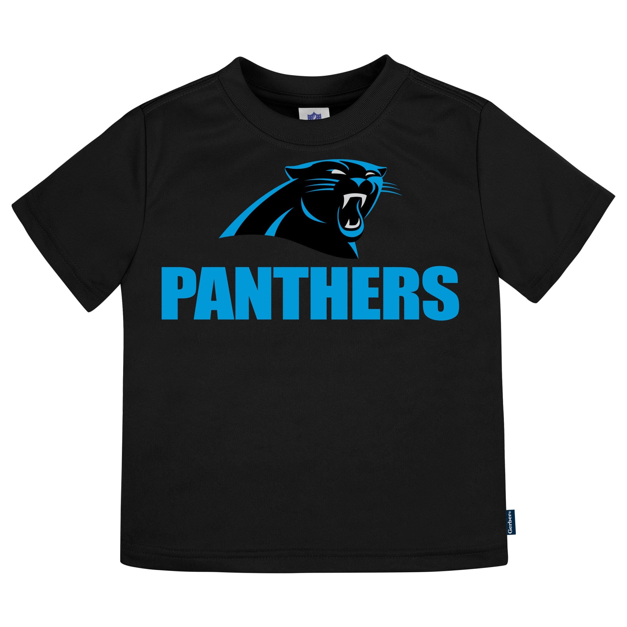 NFL 3 Pack Infant Toddler Boys Panthers Short Sleeve Tees 12mo