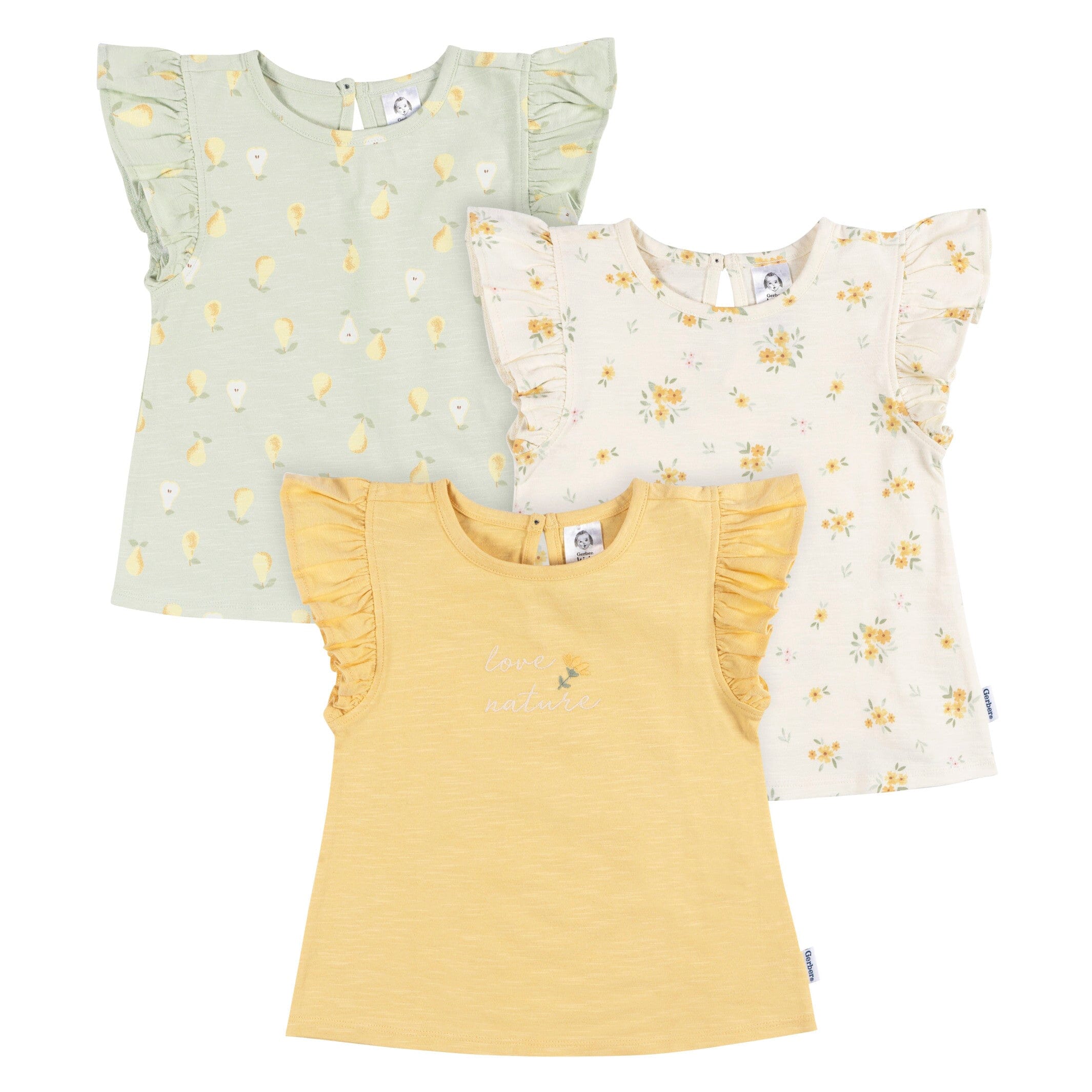 Baby girl t shirt 2024 pack