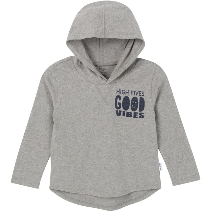 3-Piece Toddler Boys Indigo Top, Hooded Top and Jogger