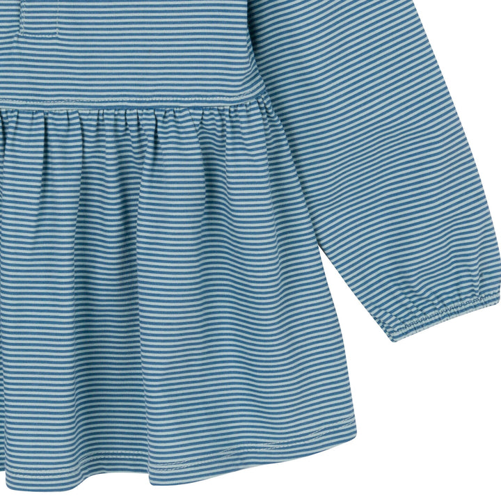 3-Piece Toddler Girls Blue Tunics and Leggings