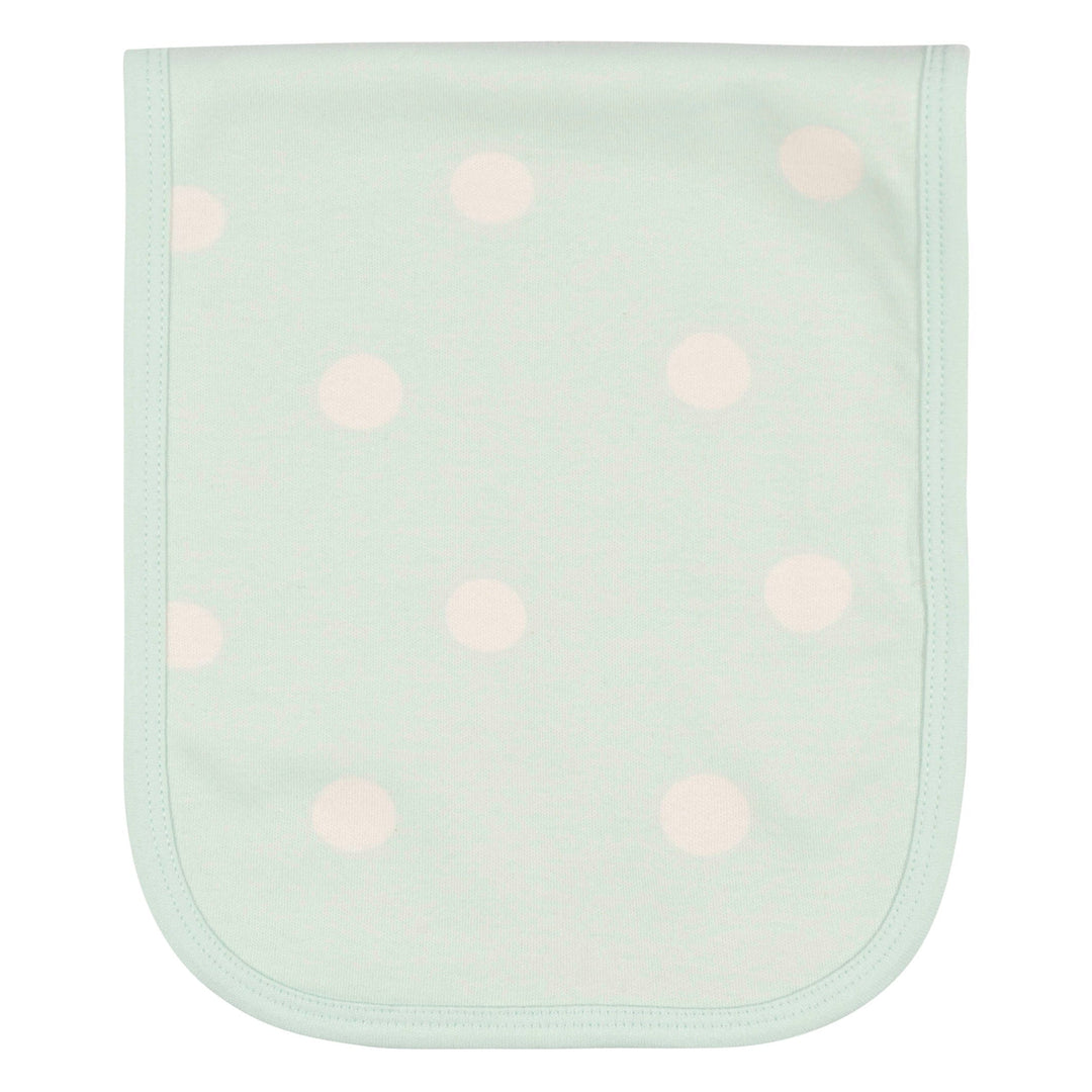 4- Baby Girls Fox Burp Cloths