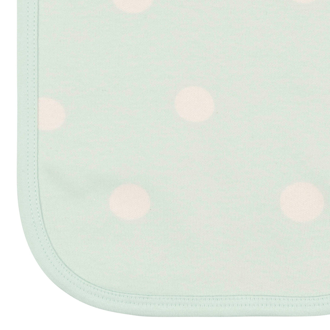 4- Baby Girls Fox Burp Cloths