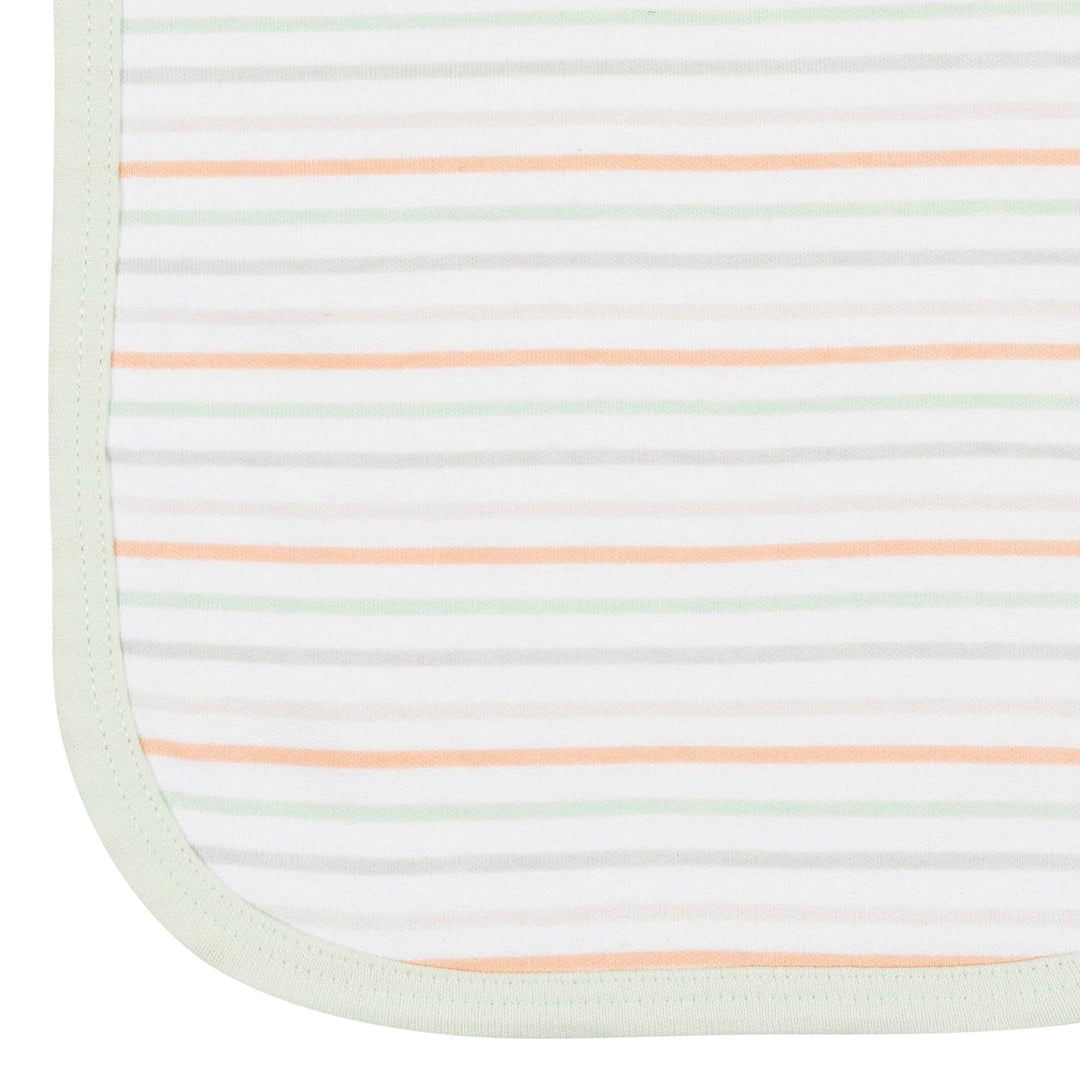 4- Baby Neutral Vegetables Burp Cloths