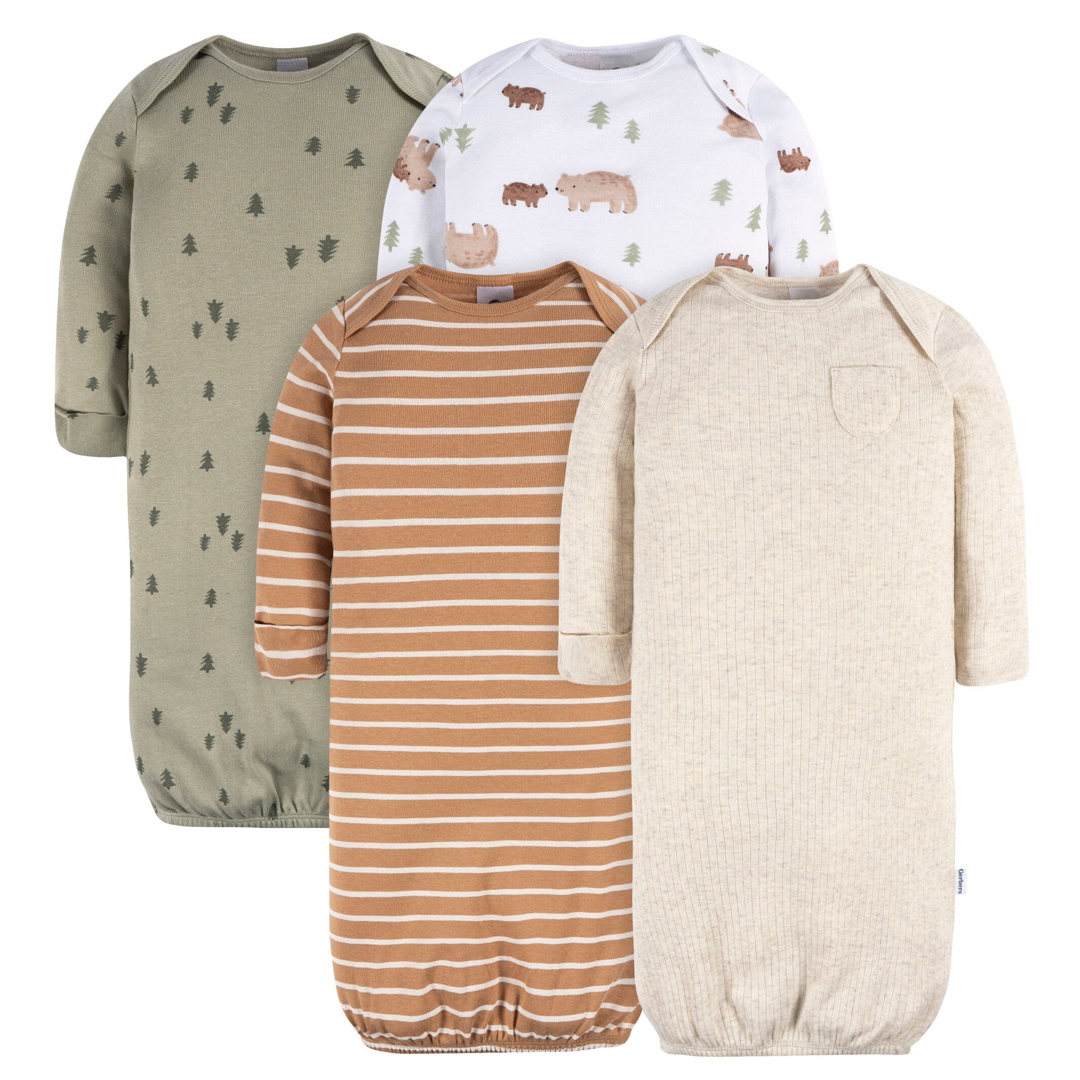 Gerber baby gowns sales