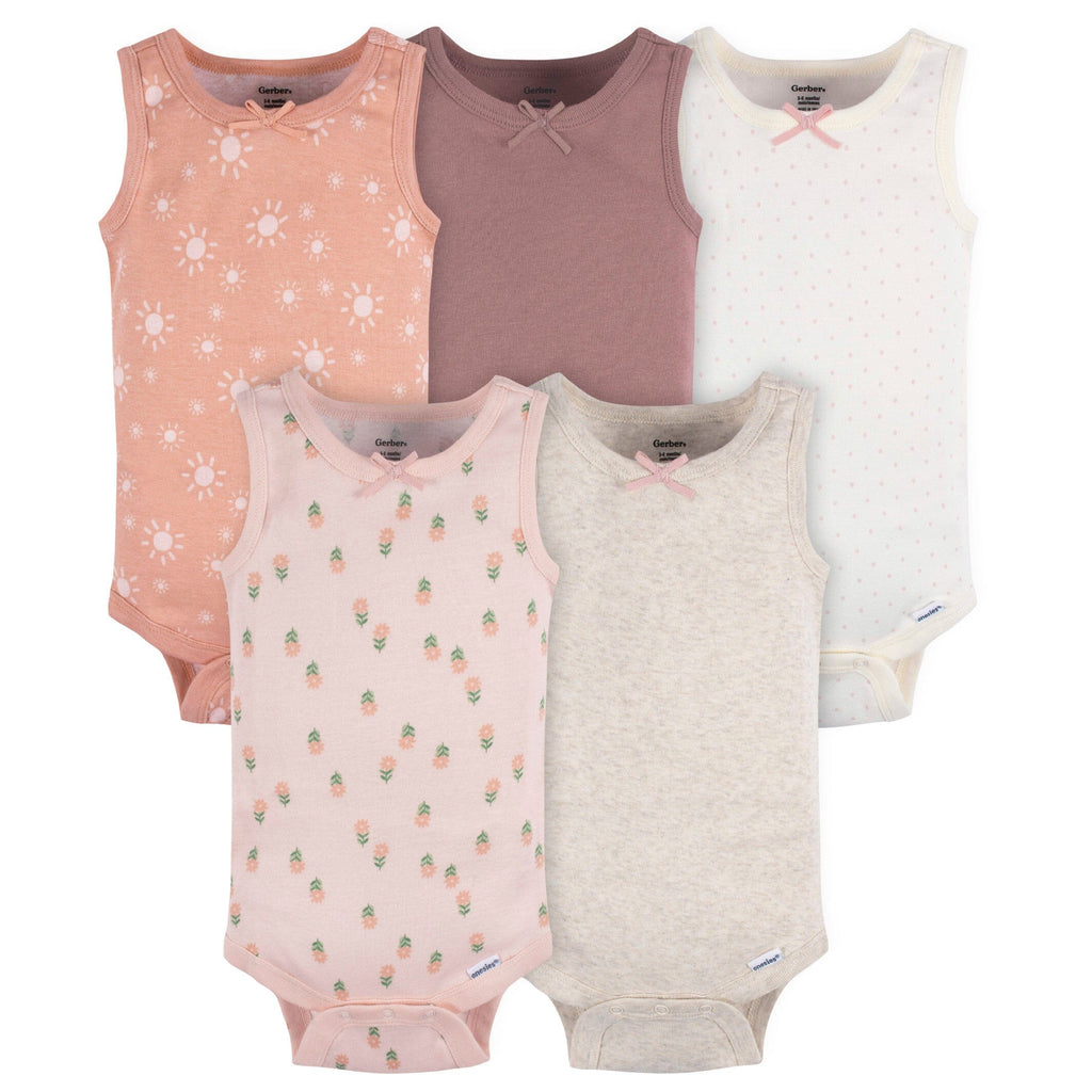 Sleeveless Bodysuits Pack - Family Store