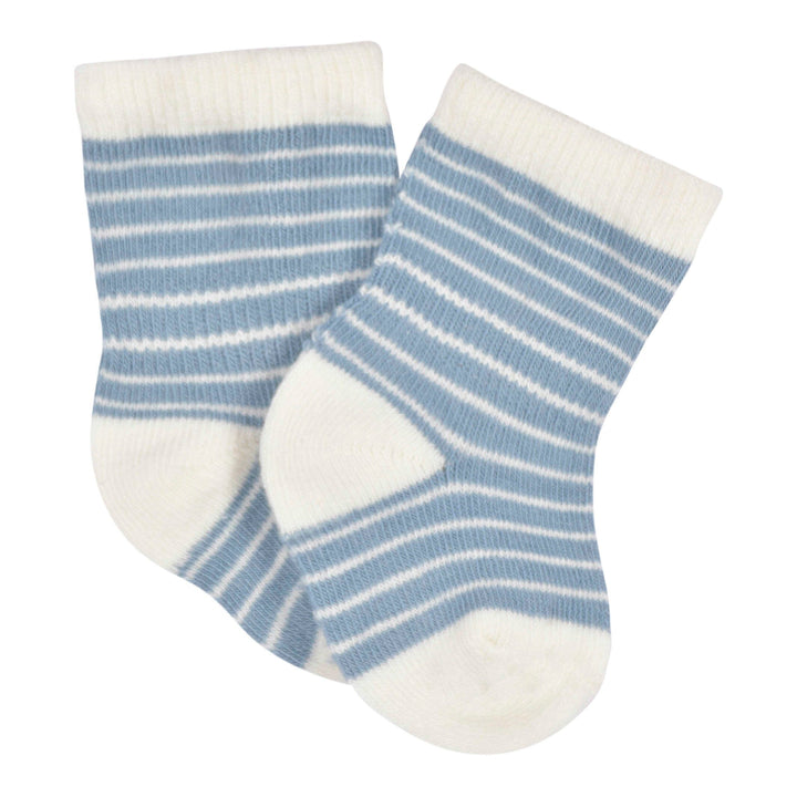 6- Baby Boys Dino Wiggle Proof® Socks