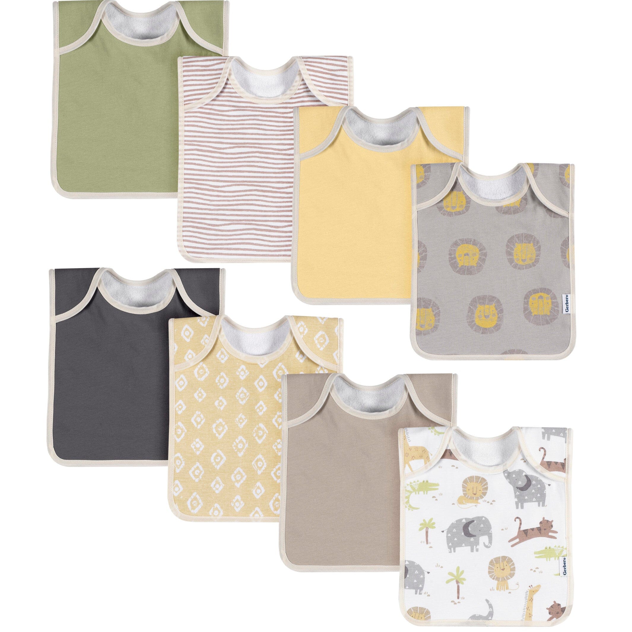 Multi pack store baby bibs