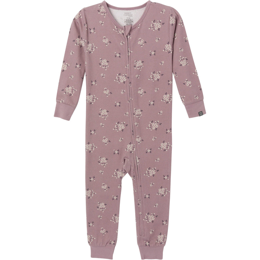 Baby & Toddler Girls Medium Lilac Posies Unionsuit